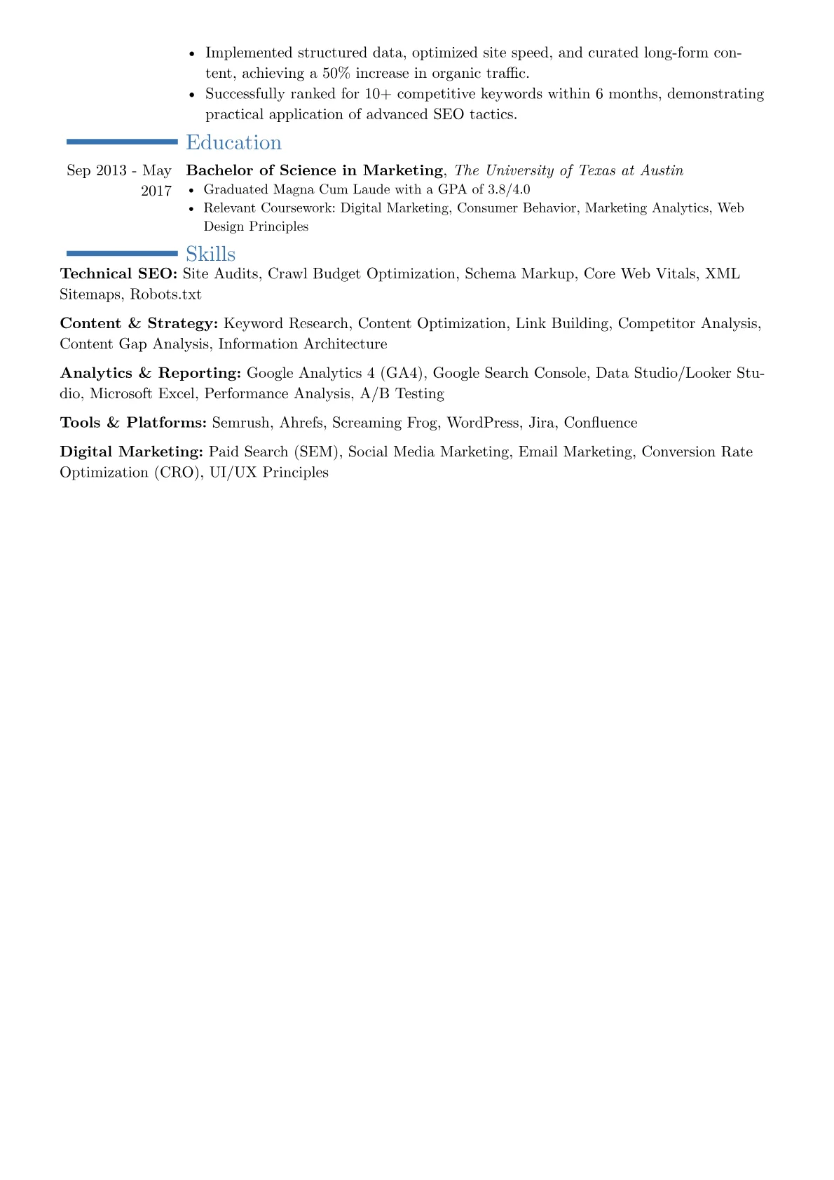 Career changer version - Page 2