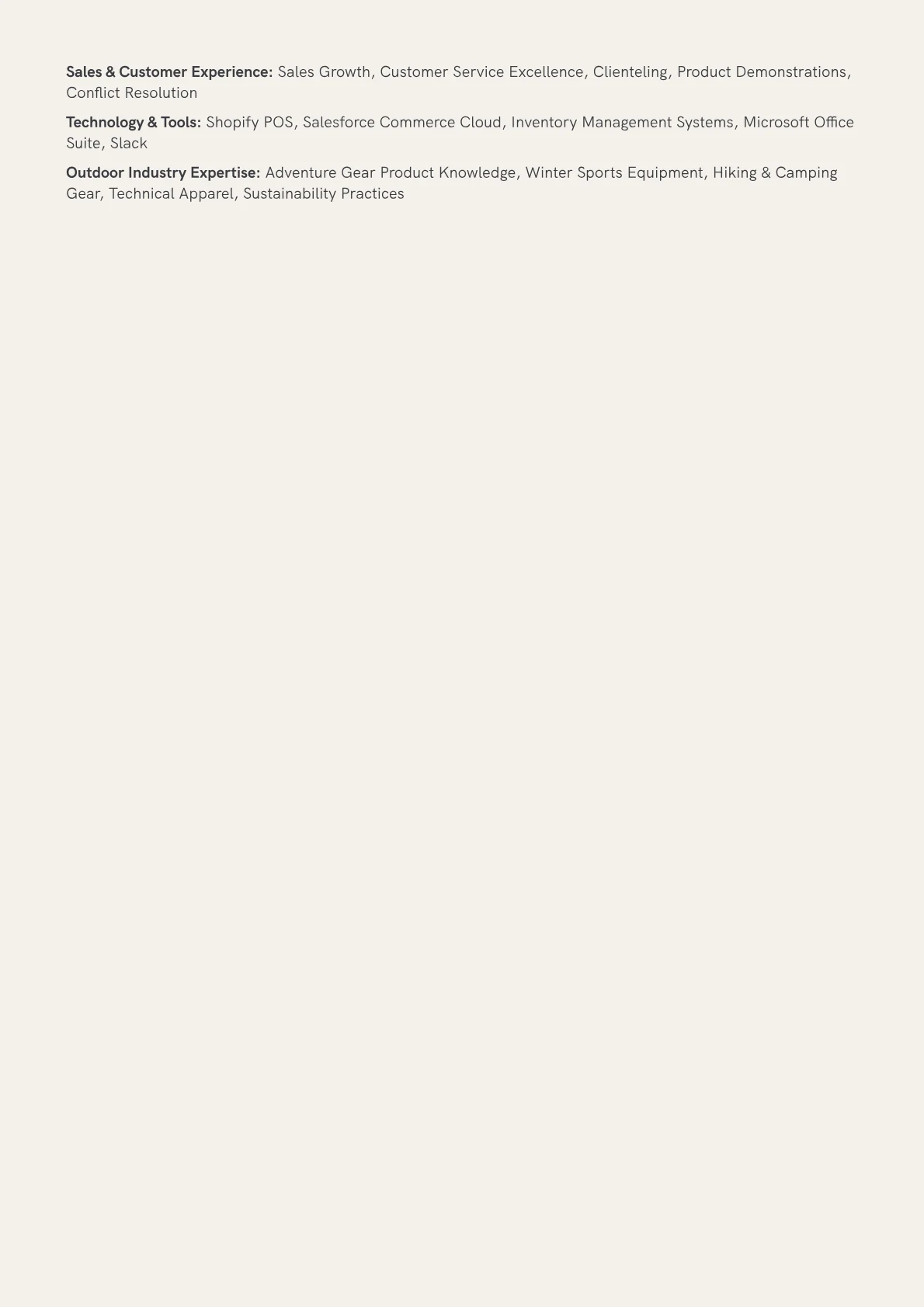 Seasonal Store Manager version - Page 2