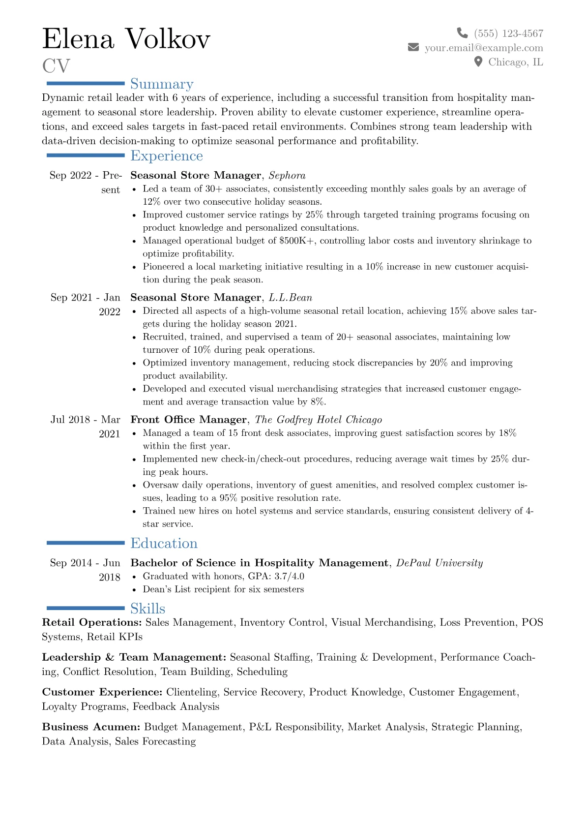 Career changer version - Page 1