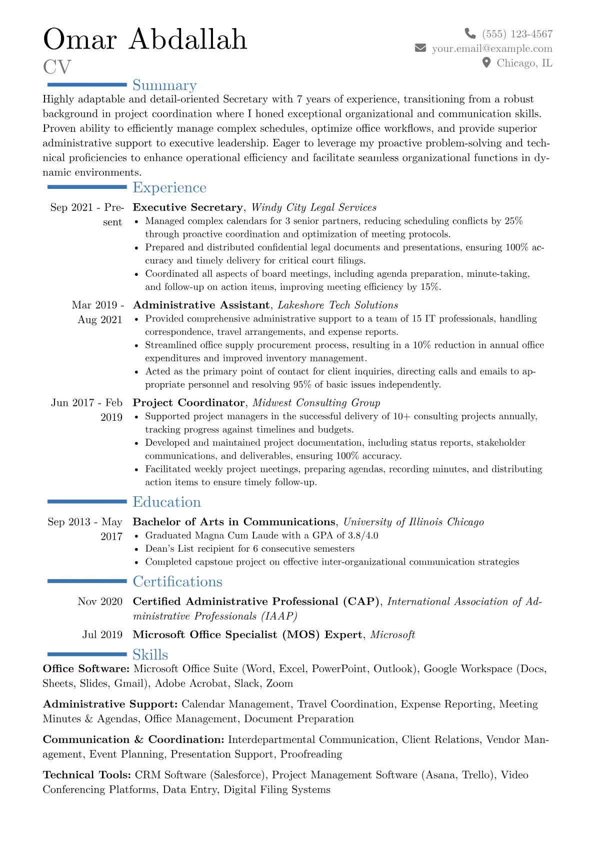 Career changer version - Page 1
