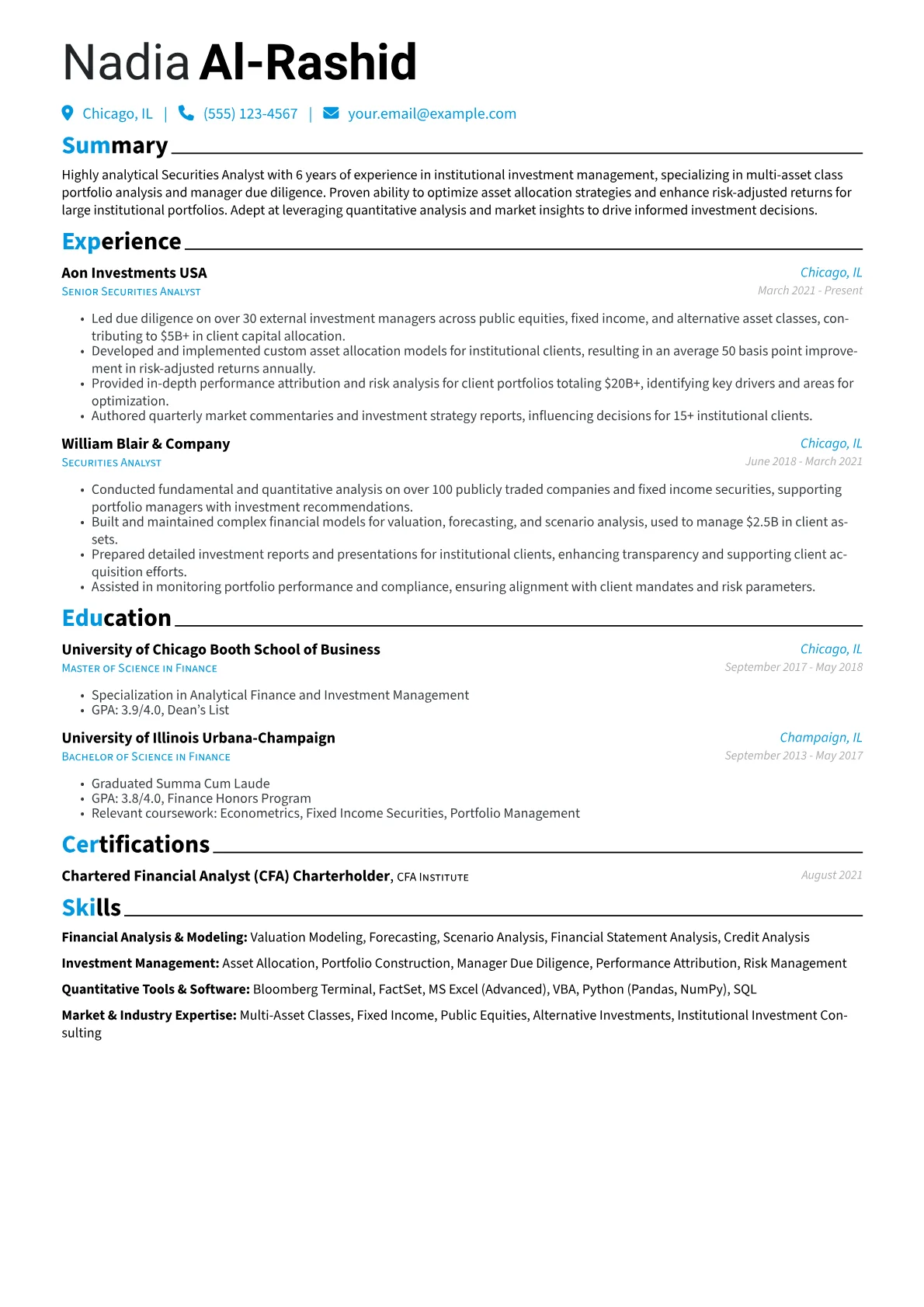 Financial Analysis version - Page 1