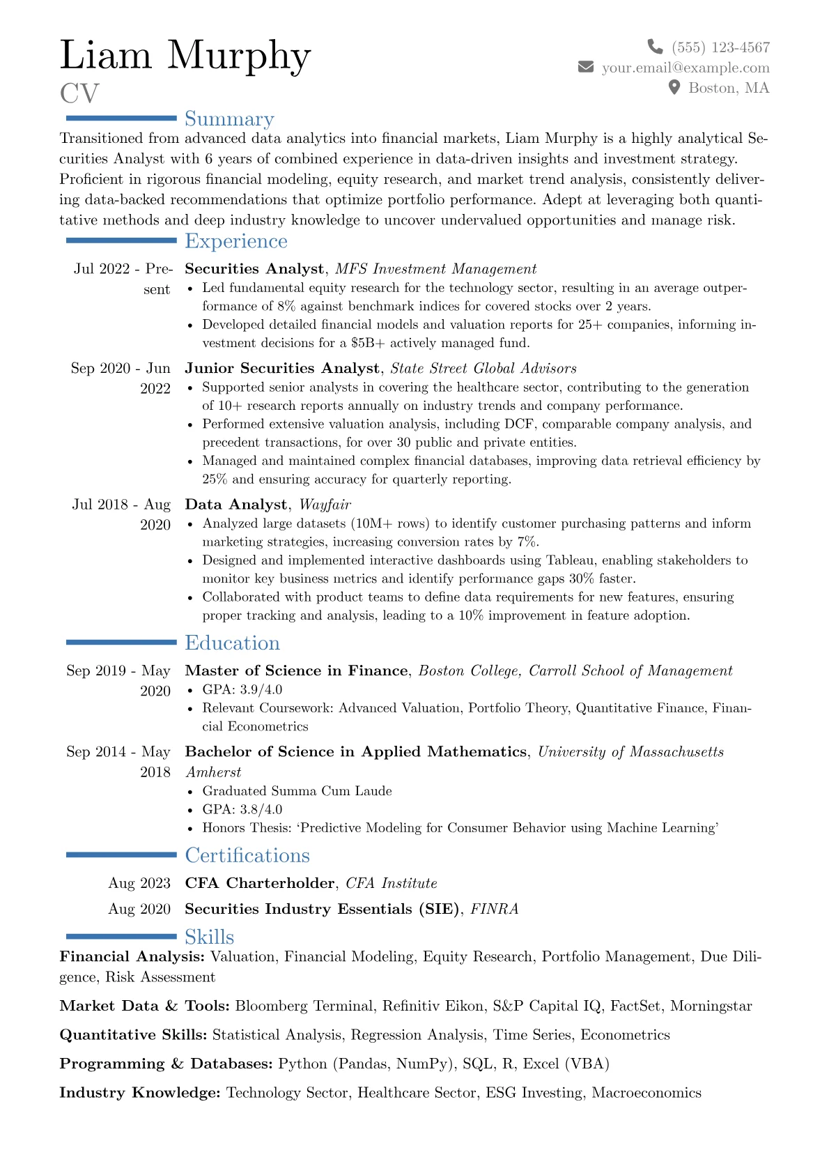 Career changer version - Page 1