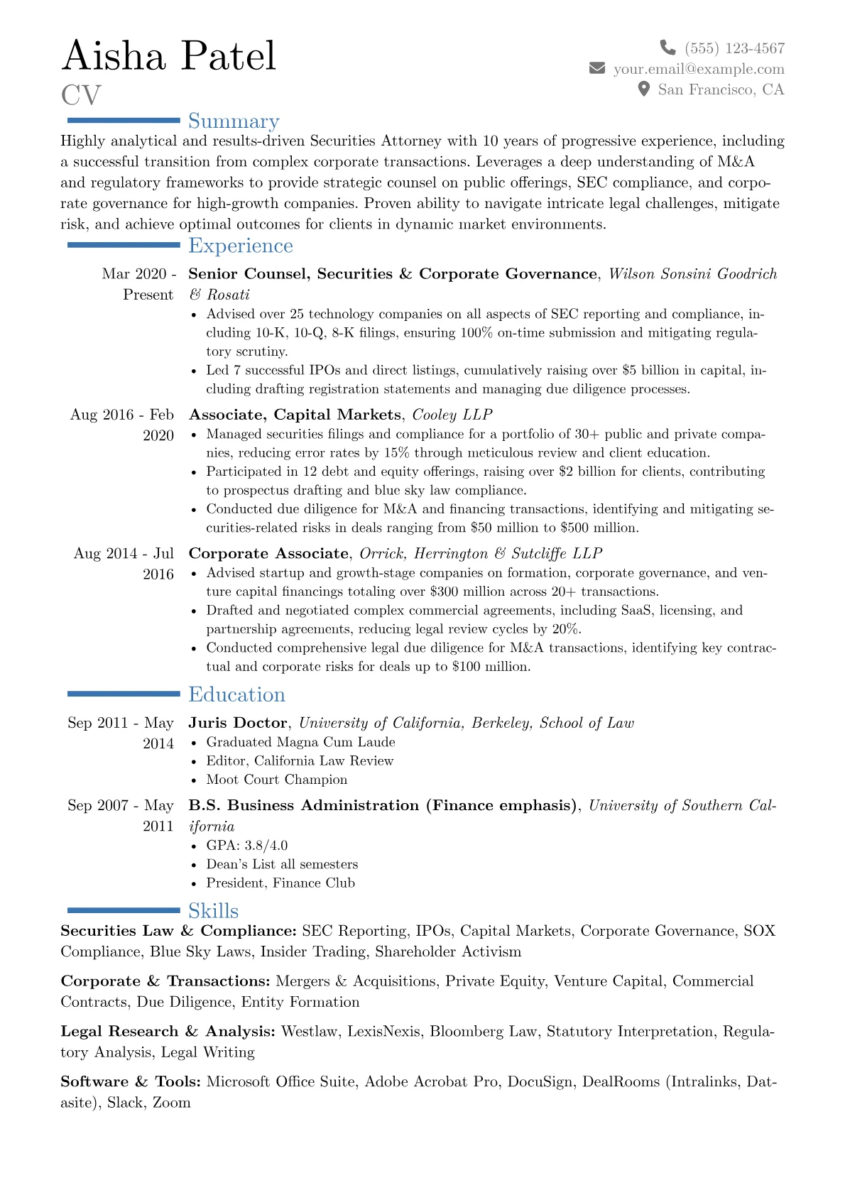 Career changer version - Page 1
