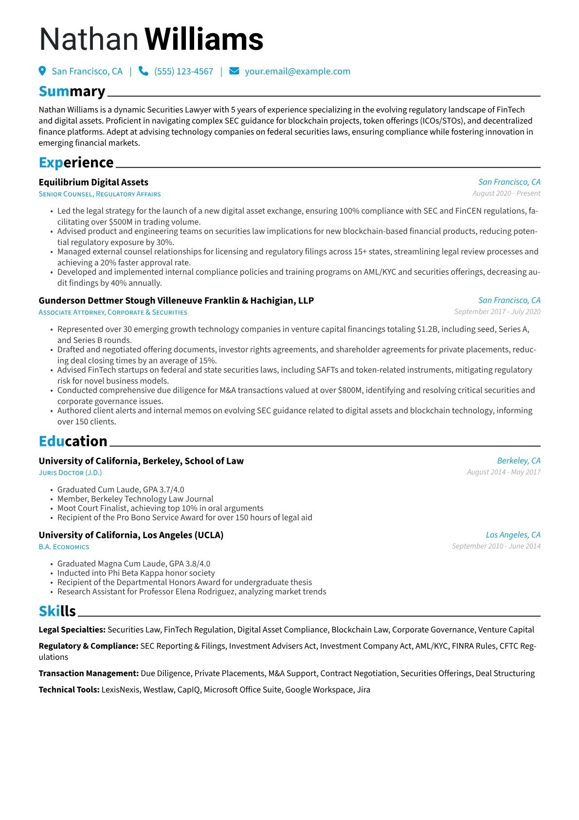 FinTech Securities Lawyer version - Page 1