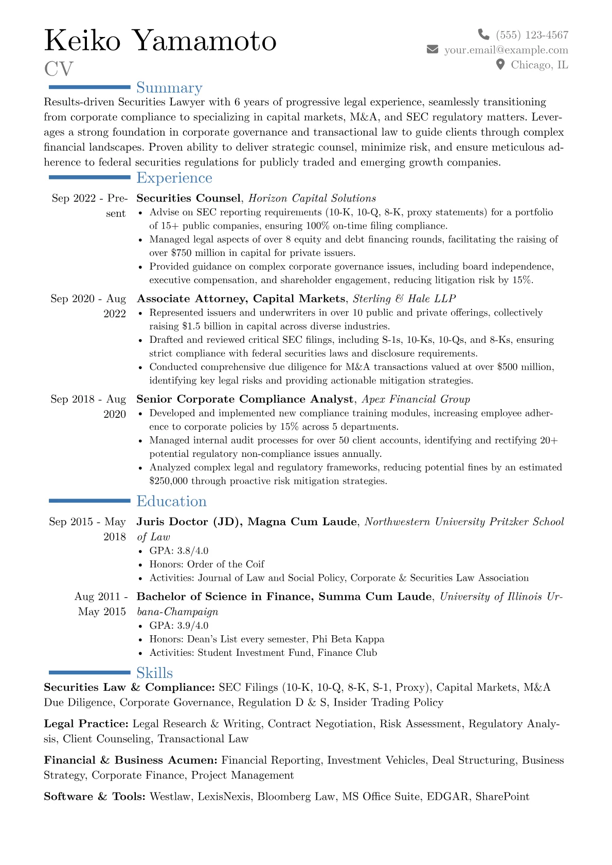 Career changer version - Page 1