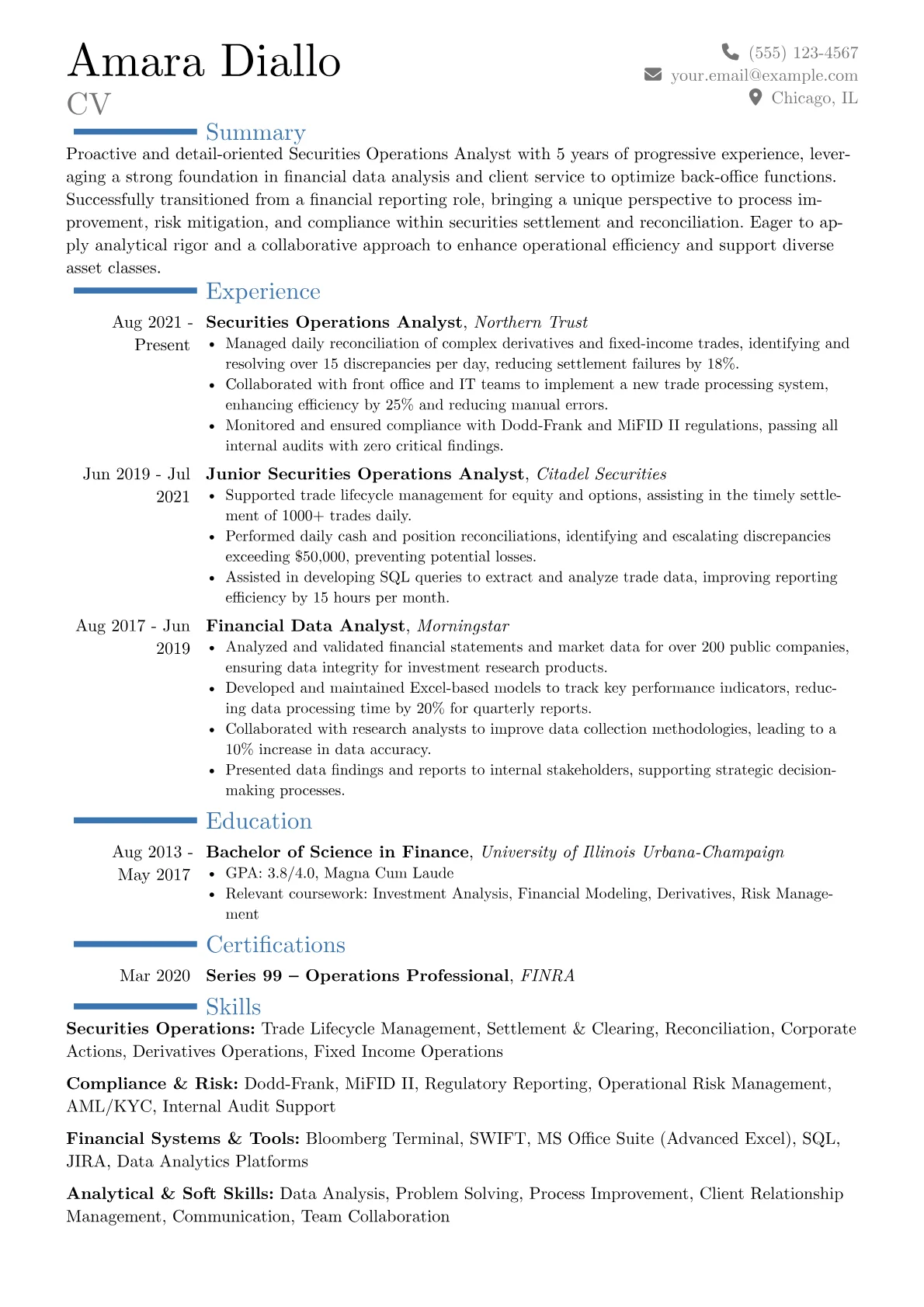 Career changer version - Page 1