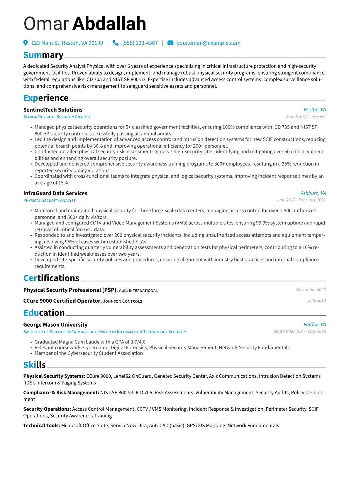 Physical Security version - Page 1