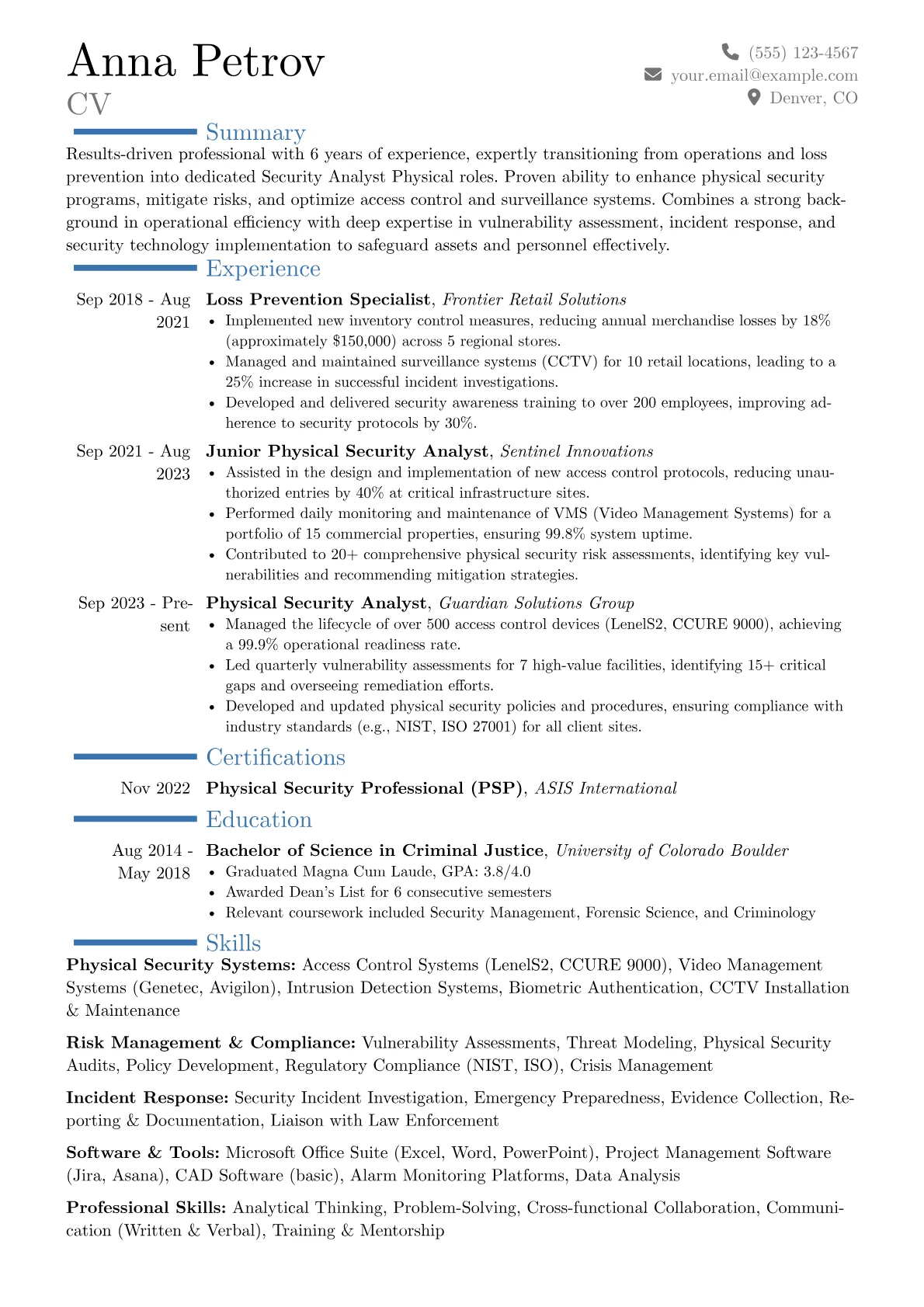 Career changer version - Page 1