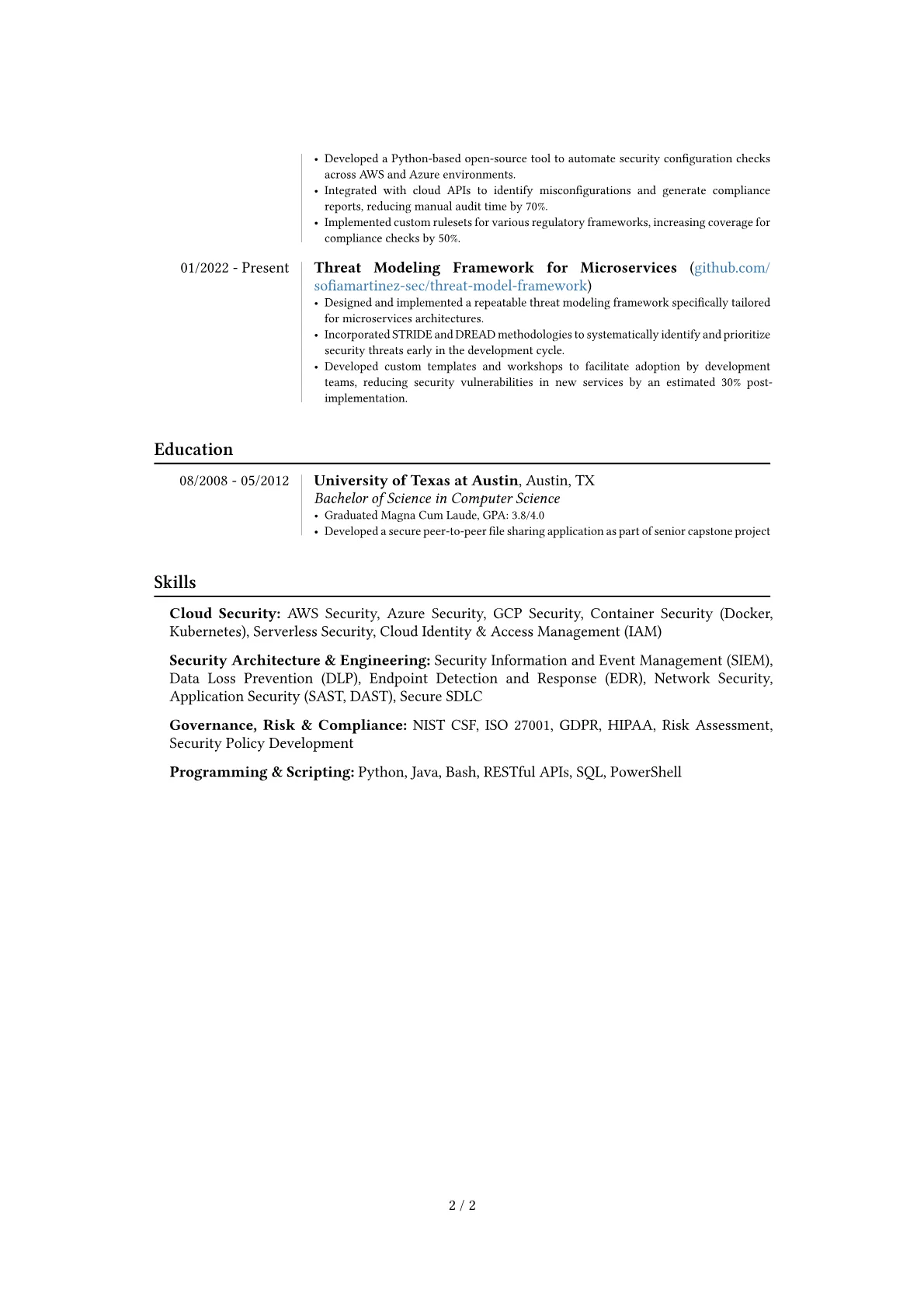 Career changer version - Page 2