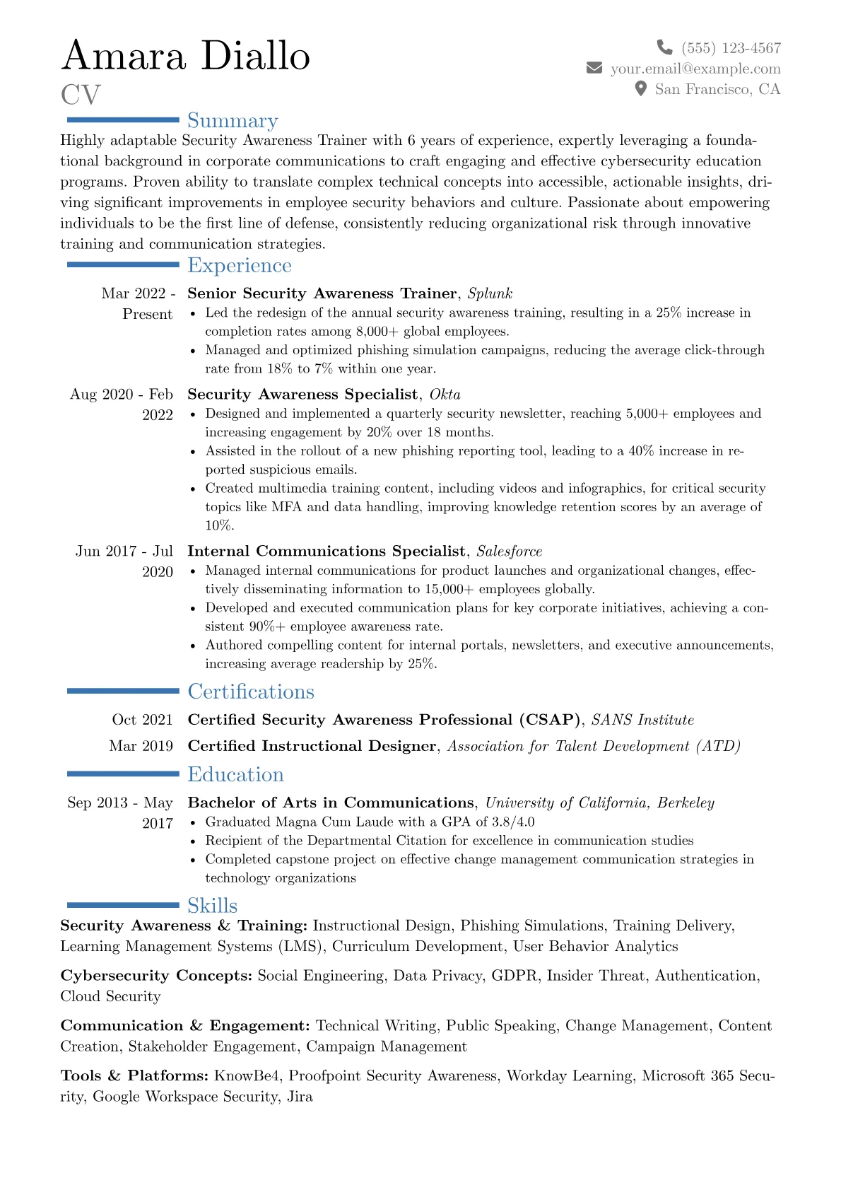 Career changer version - Page 1