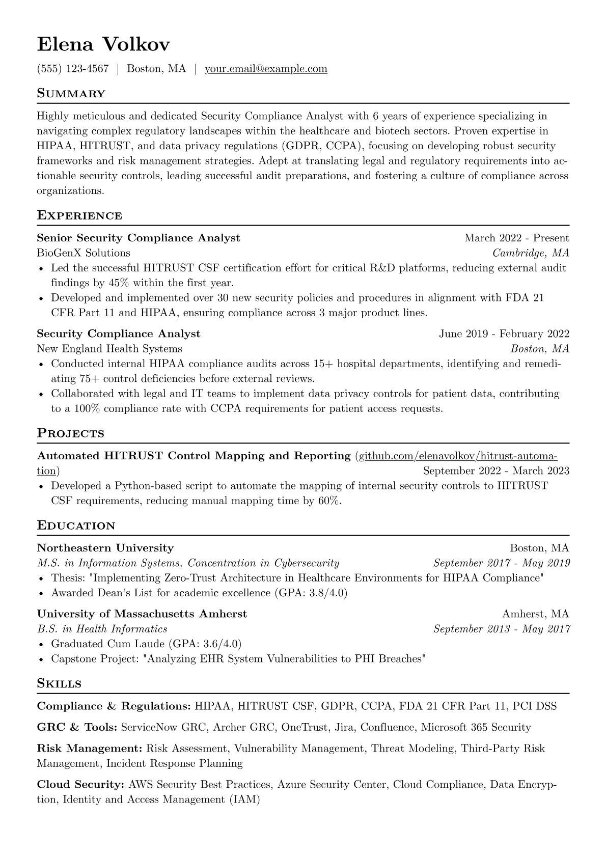 Healthcare & Biotech version - Page 1