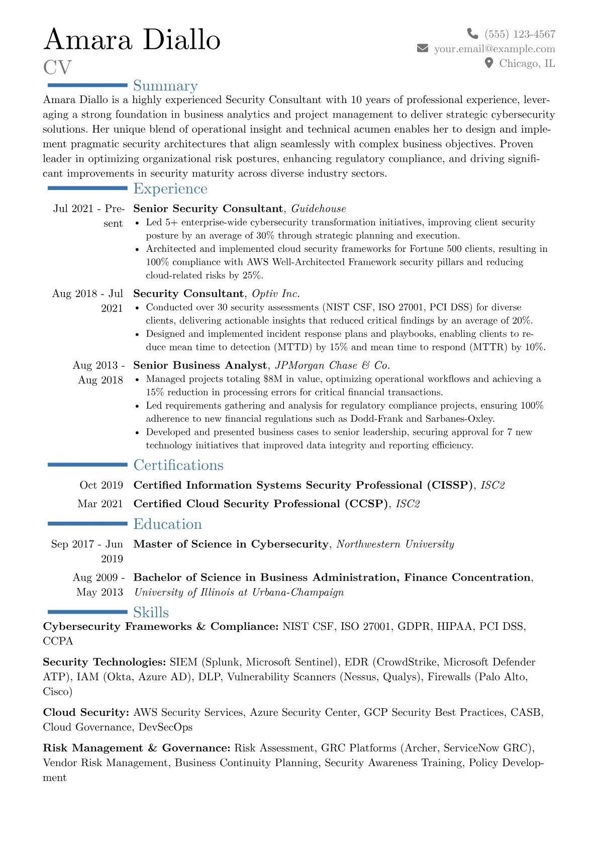 Career changer version - Page 1