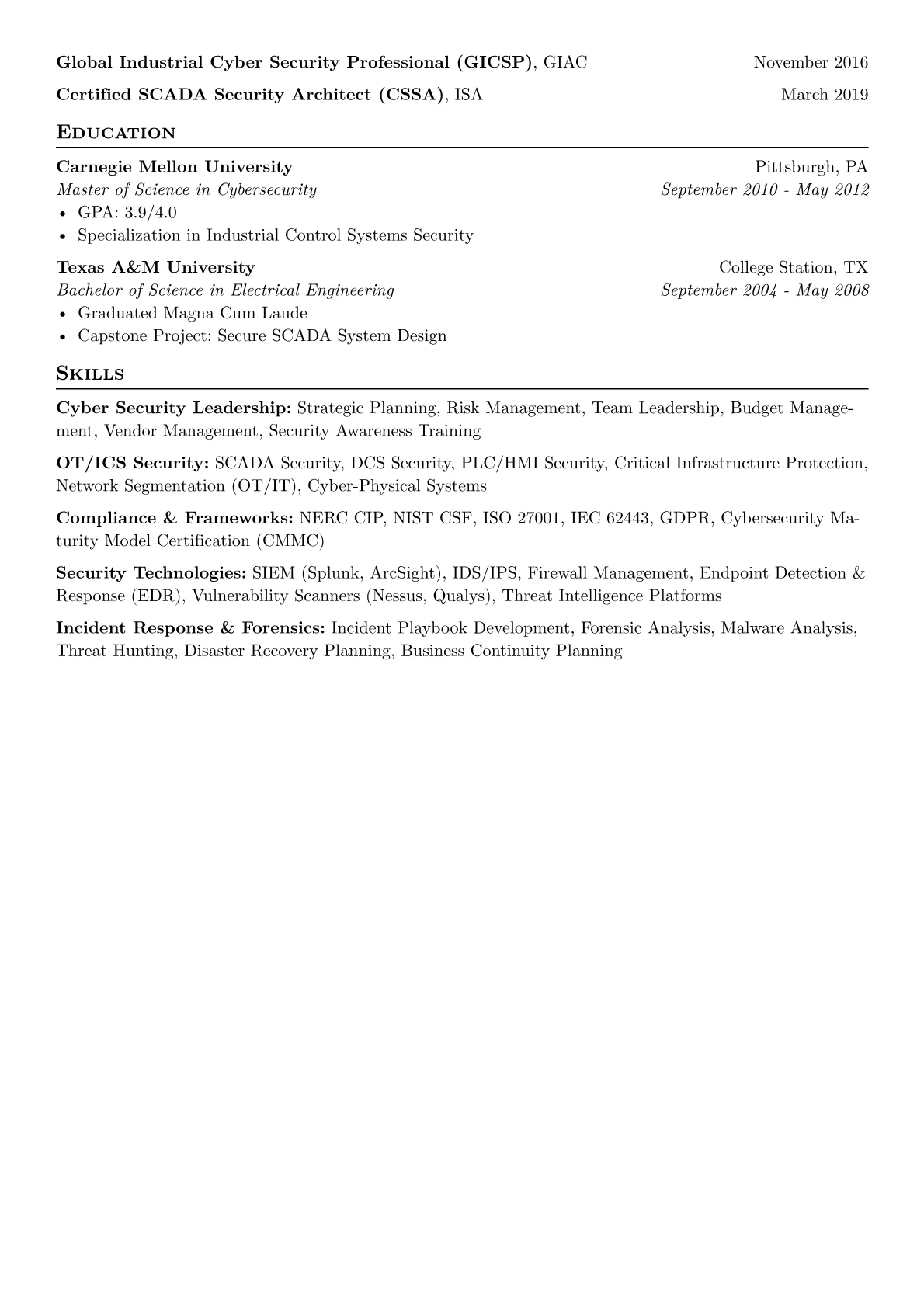 Cyber Security Leadership version - Page 2