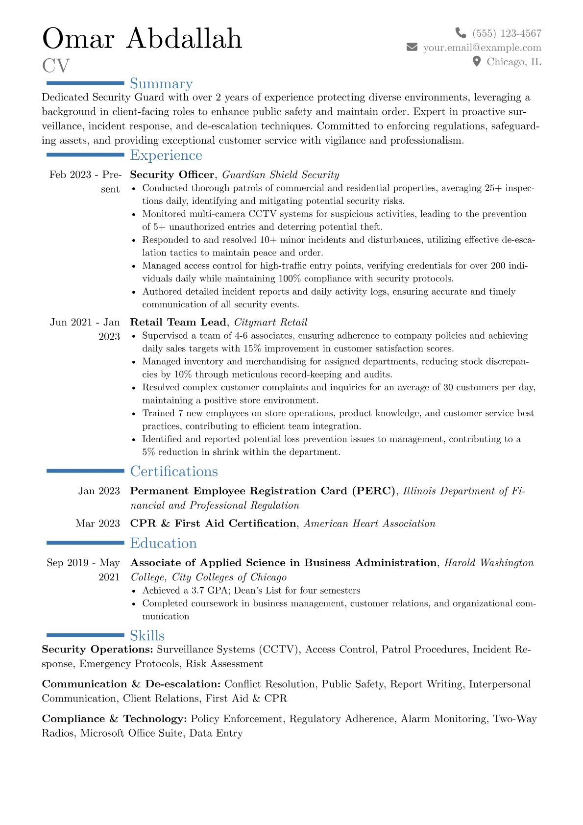 Career changer version - Page 1