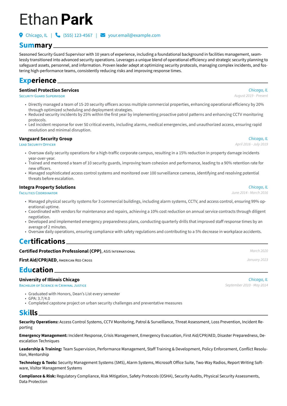 Career changer version - Page 1