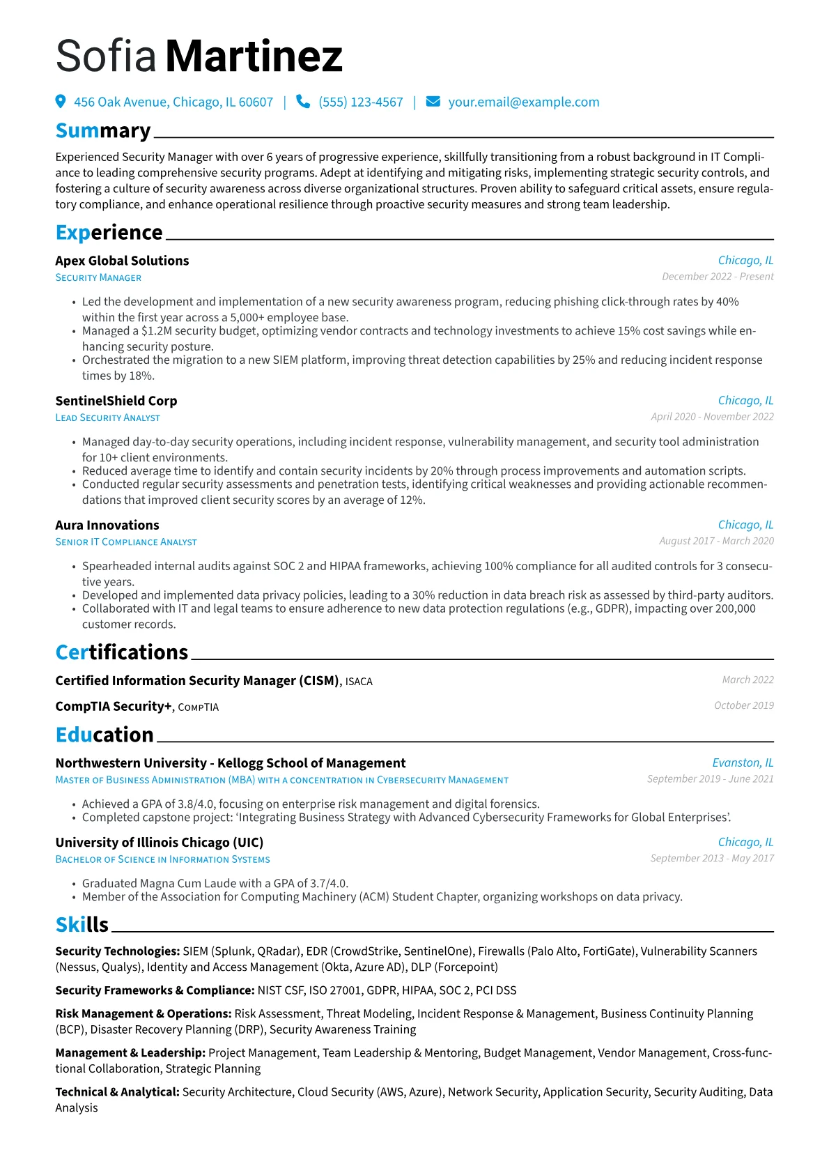 Career changer version - Page 1