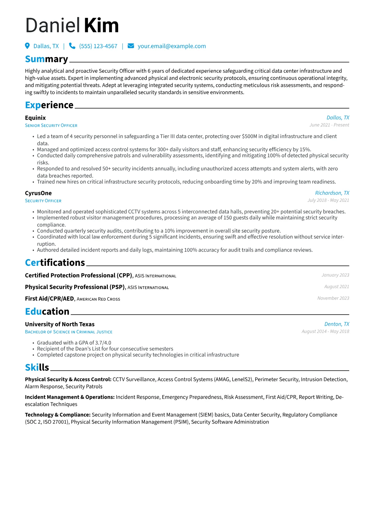 Security Officer version - Page 1