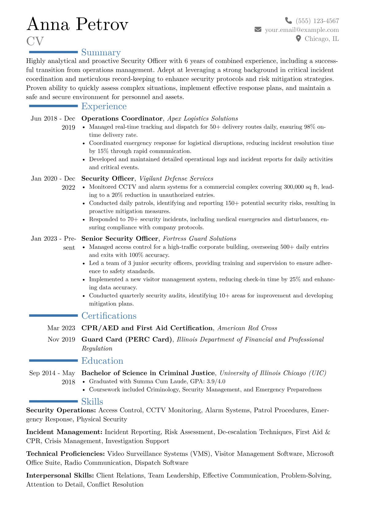 Career changer version - Page 1