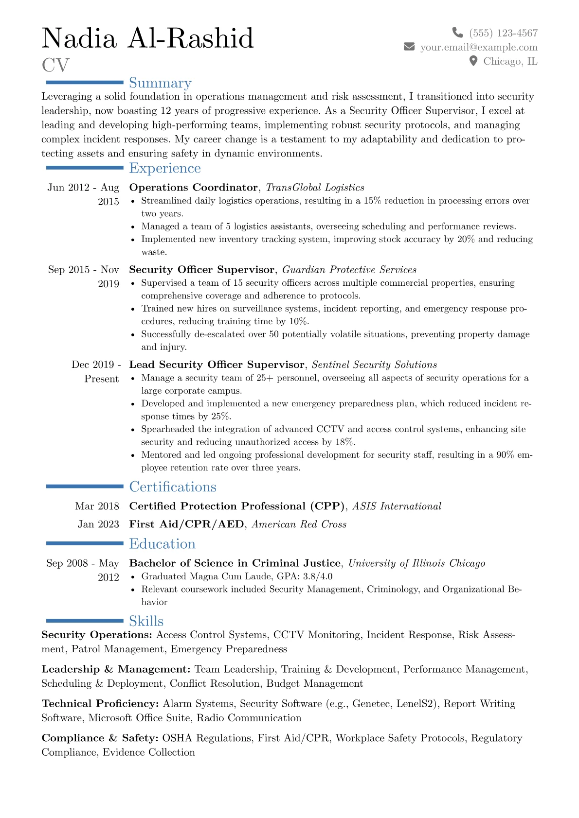 Career changer version - Page 1