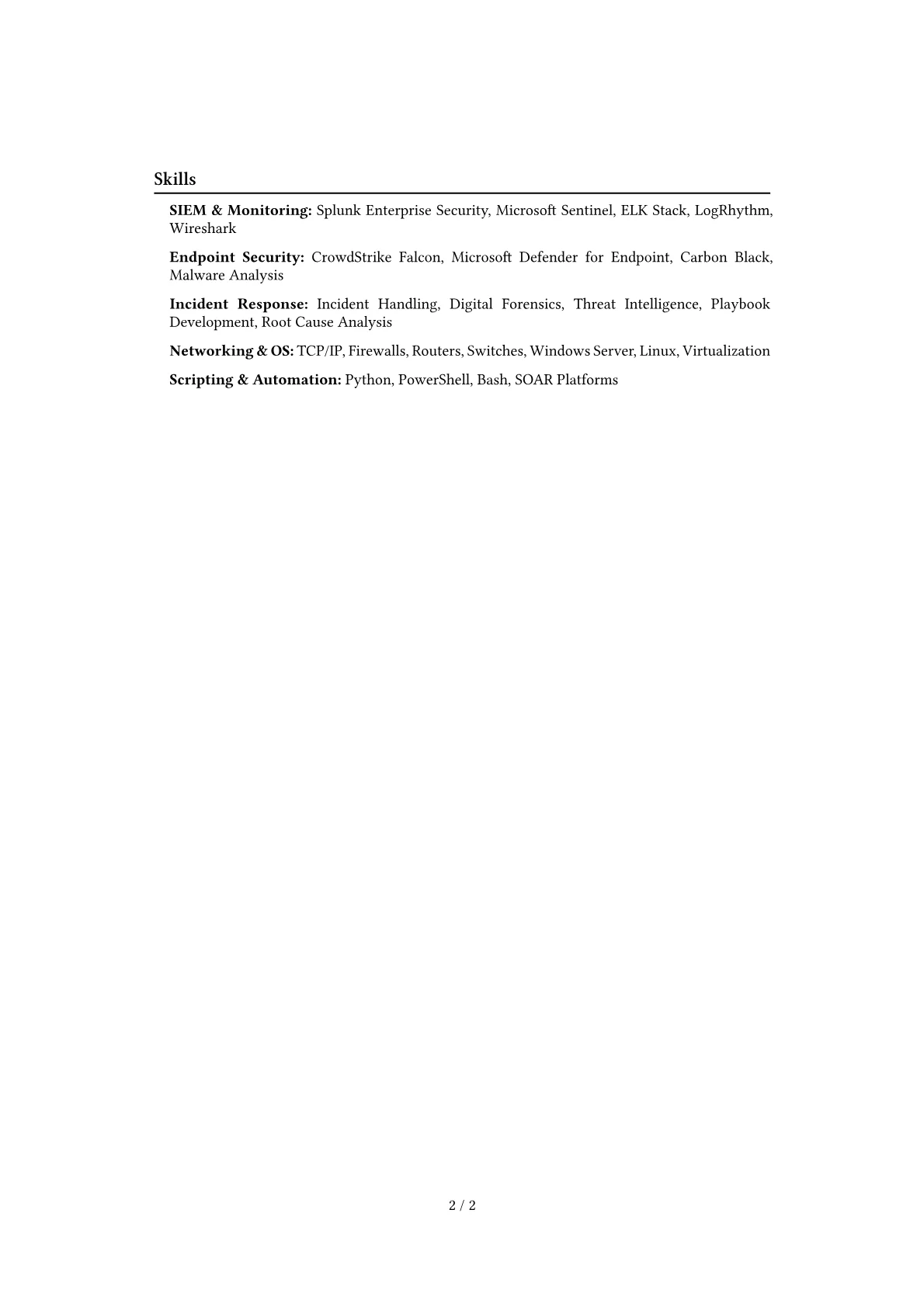 Career changer version - Page 2