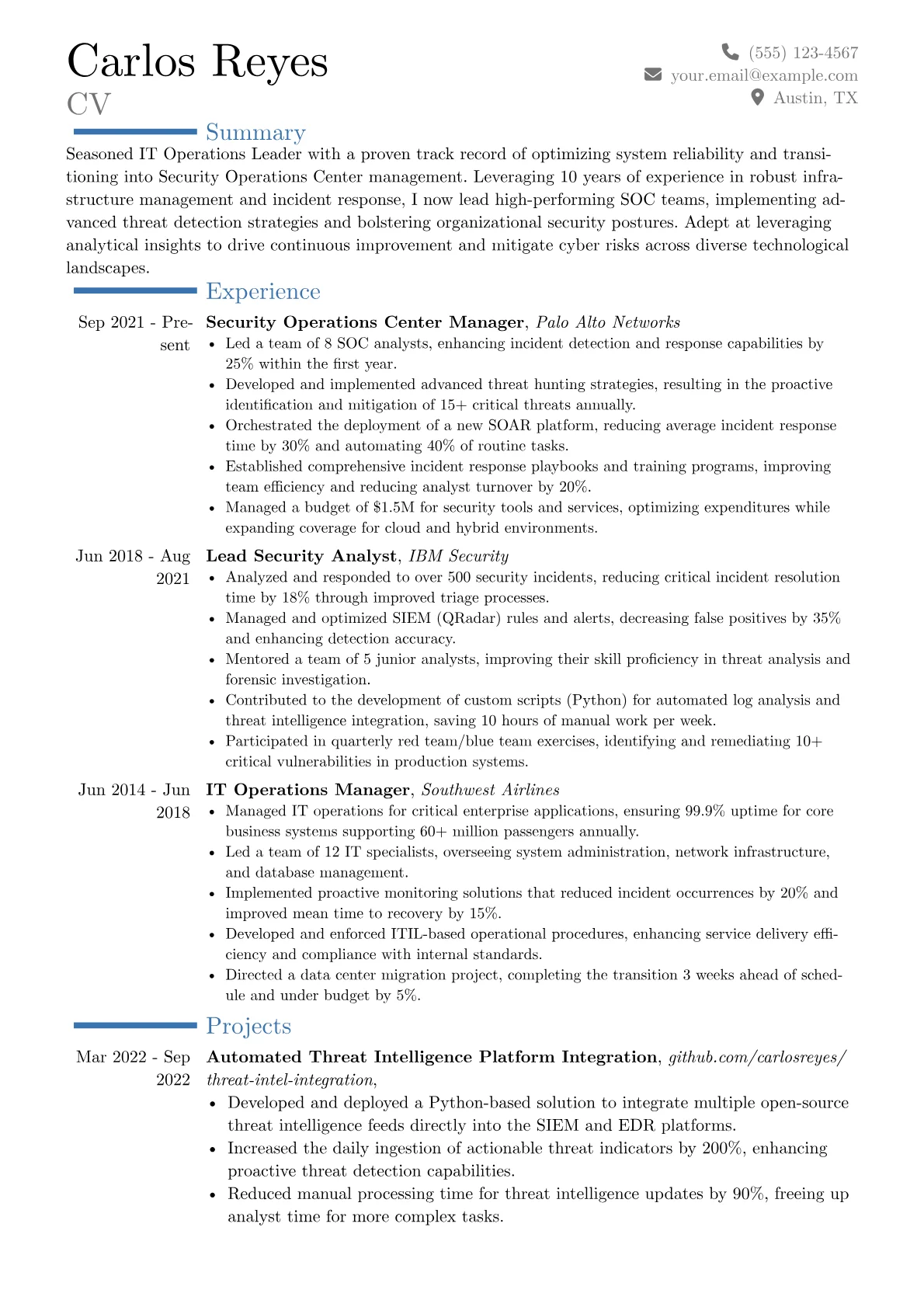 Career changer version - Page 1