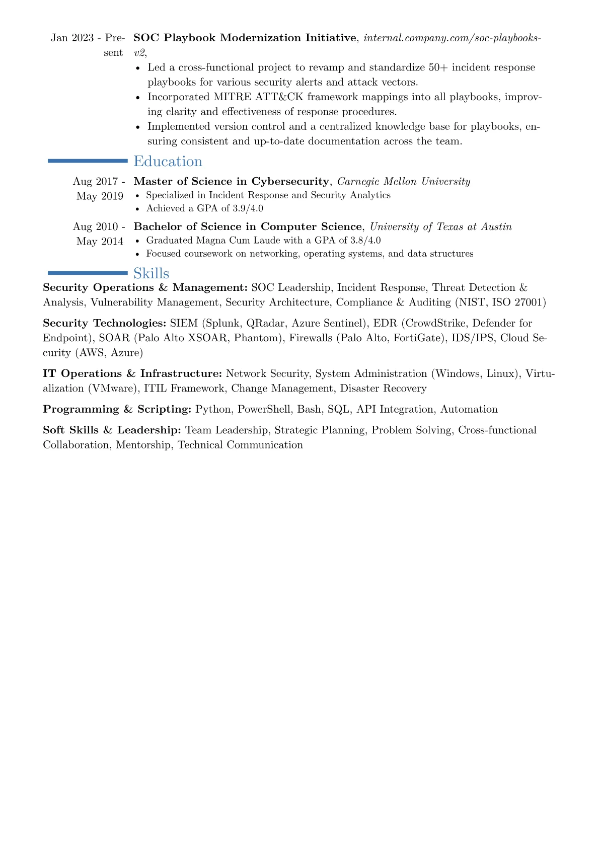 Career changer version - Page 2