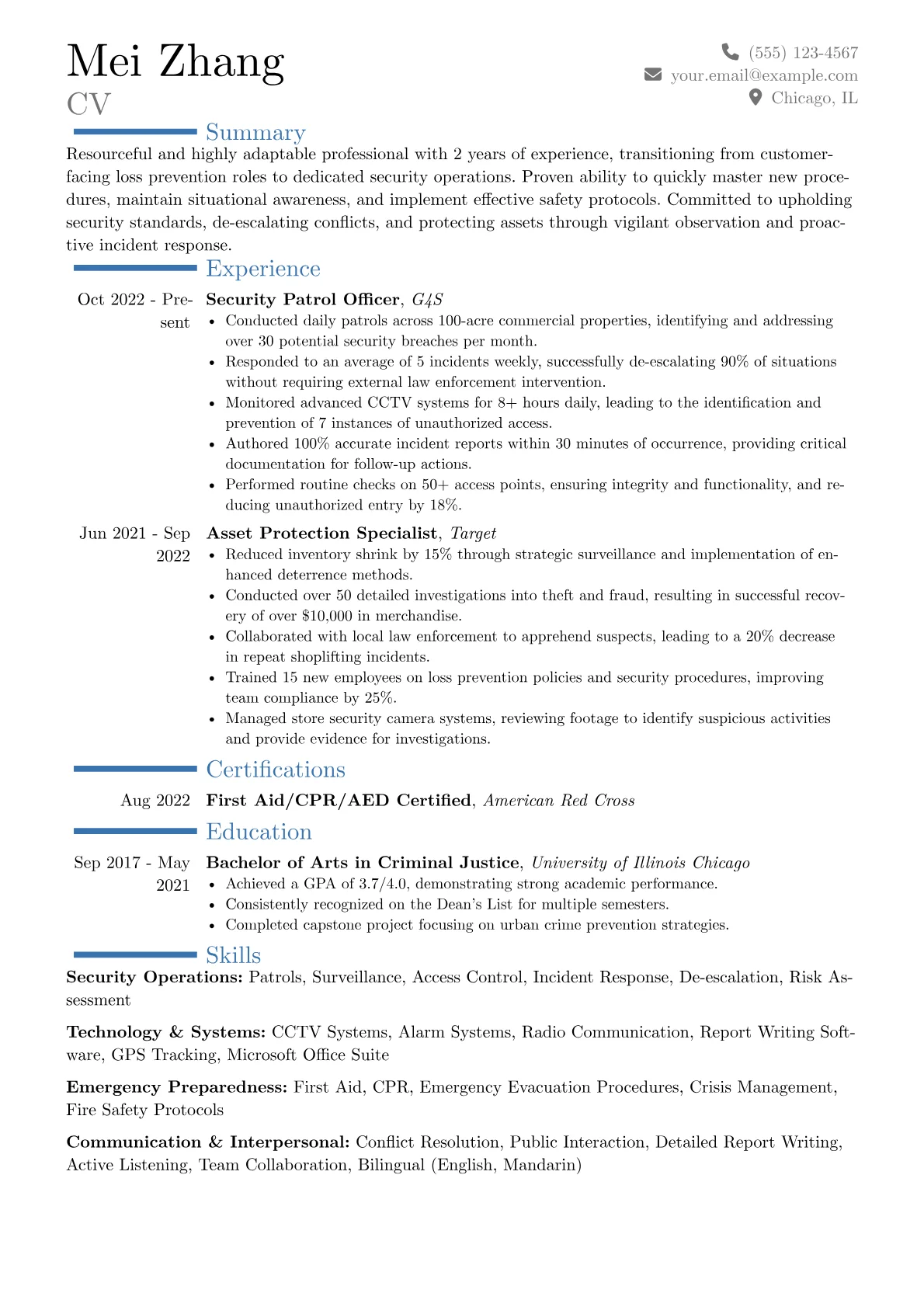 Career changer version - Page 1