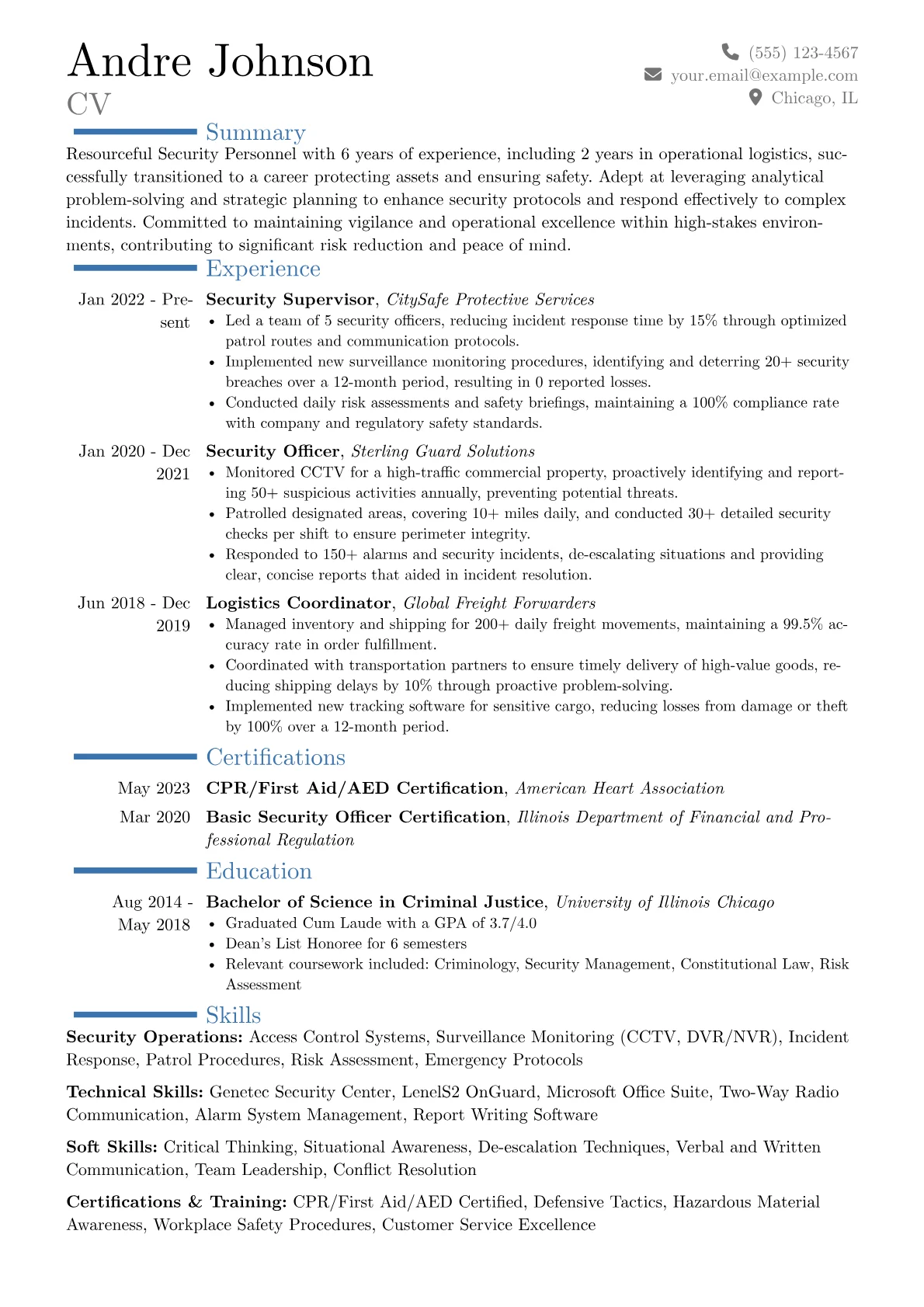 Career changer version - Page 1