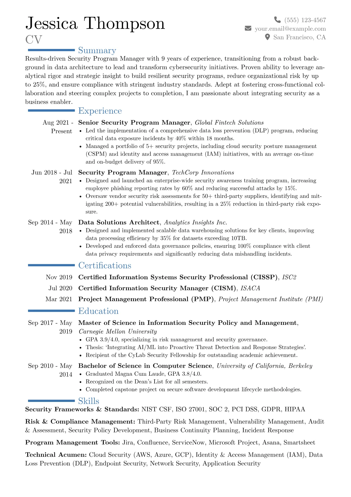 Career changer version - Page 1