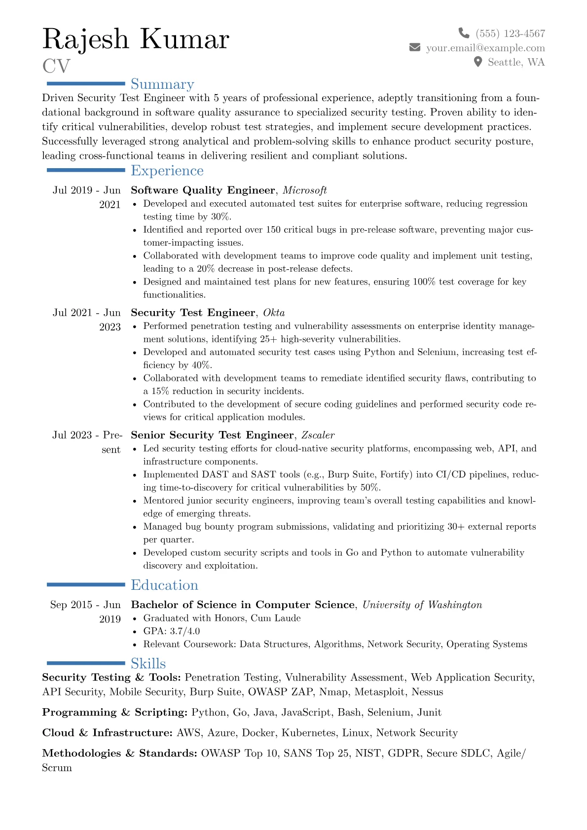 Career changer version - Page 1