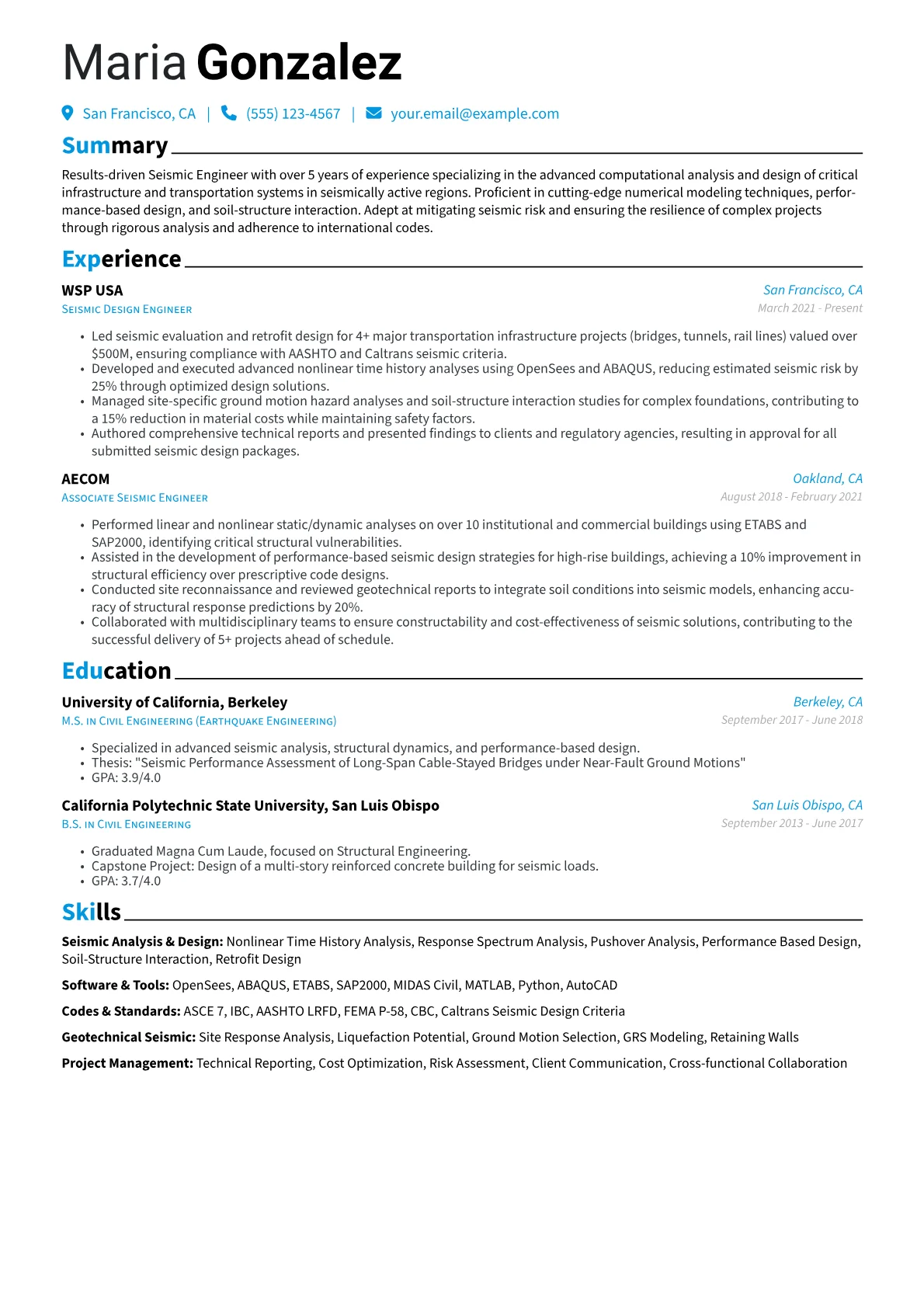 Seismic Engineer version - Page 1