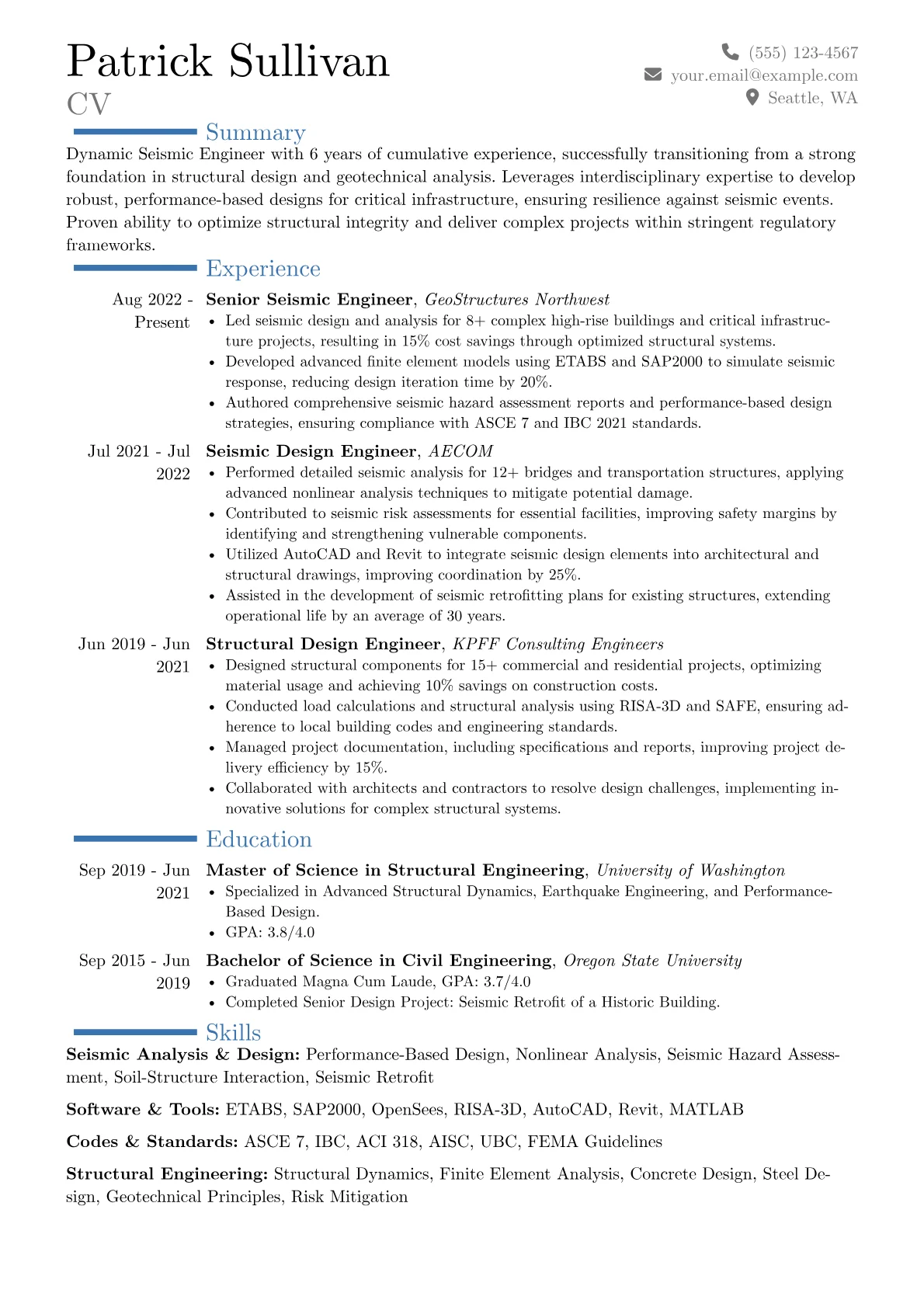 Career changer version - Page 1