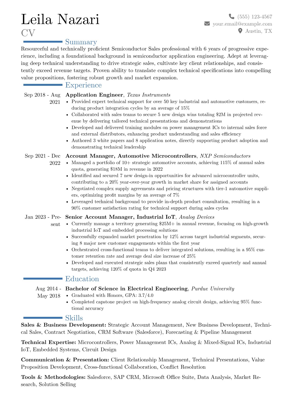 Career changer version - Page 1