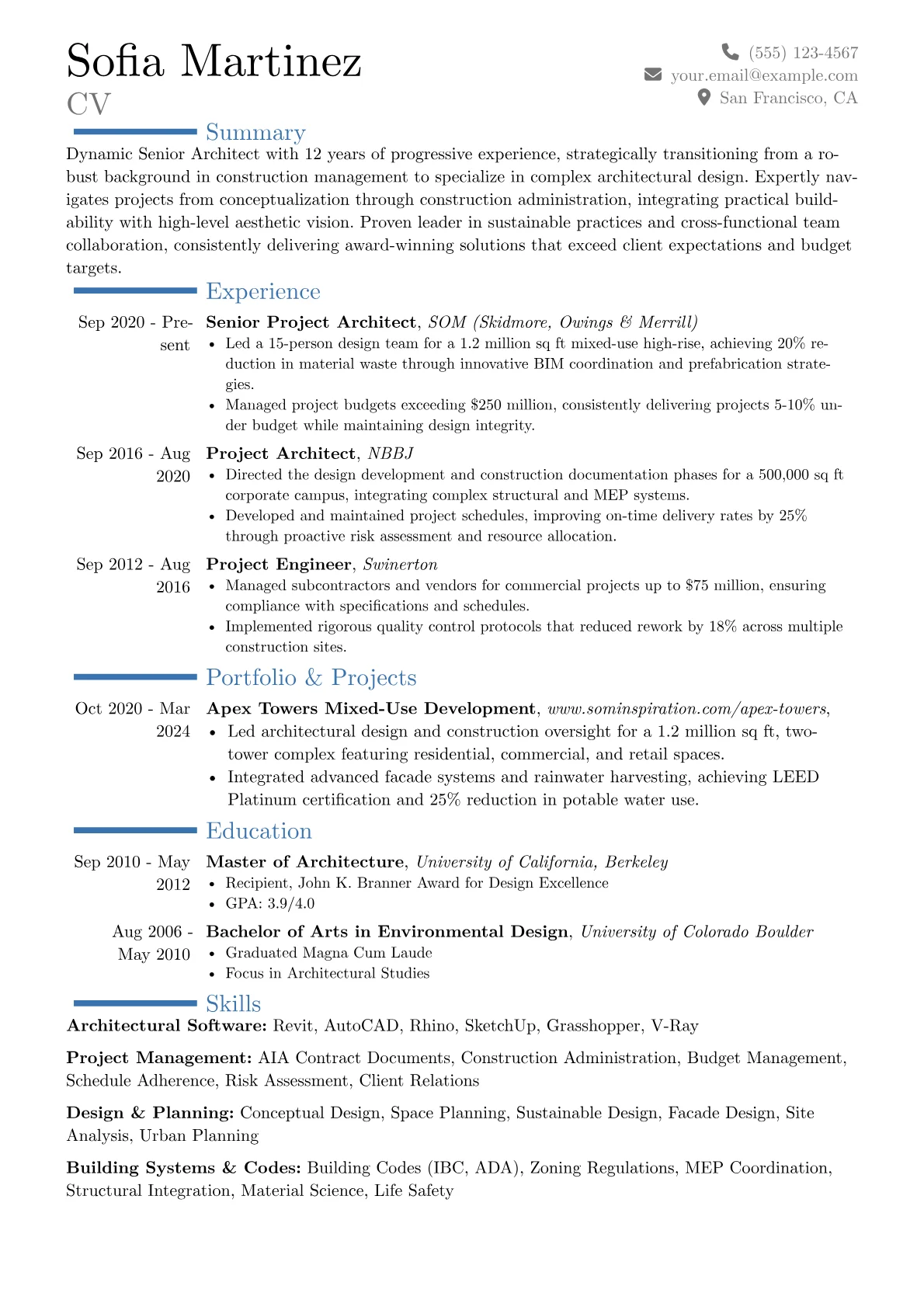 Career changer version - Page 1
