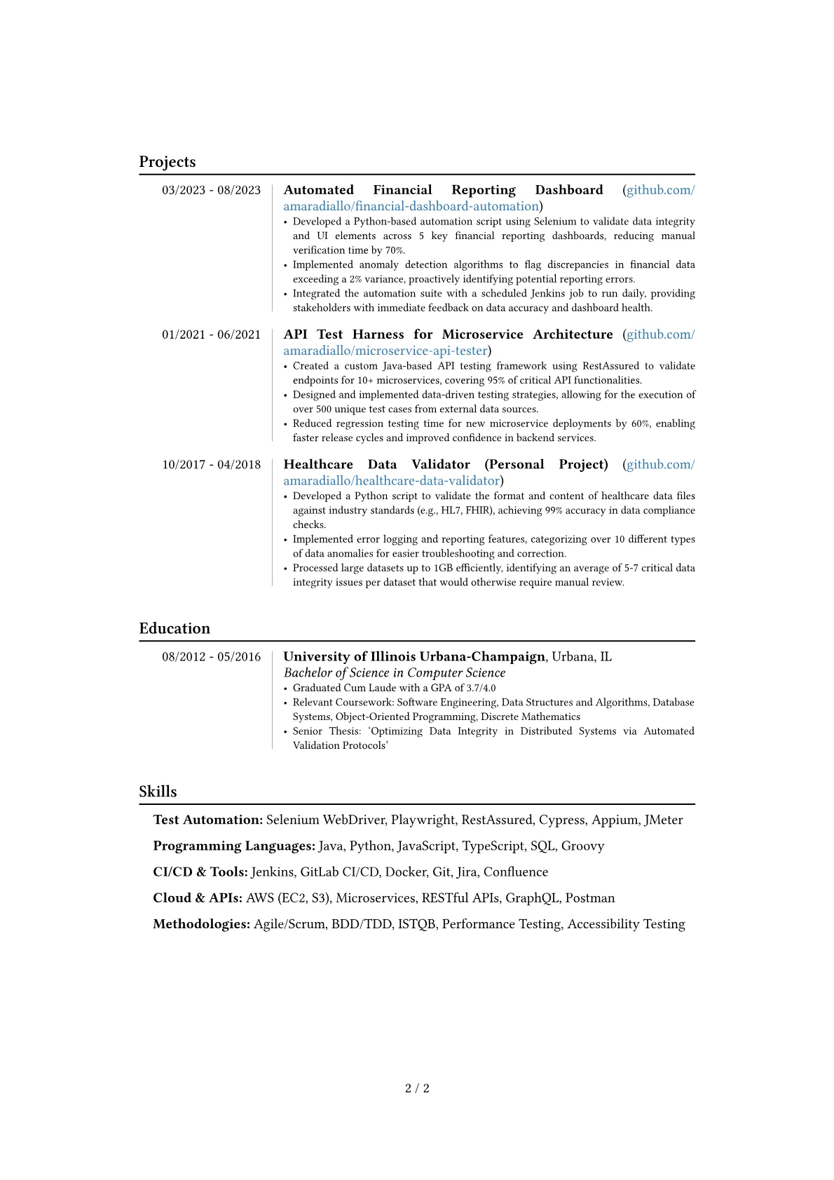 Career changer version - Page 2