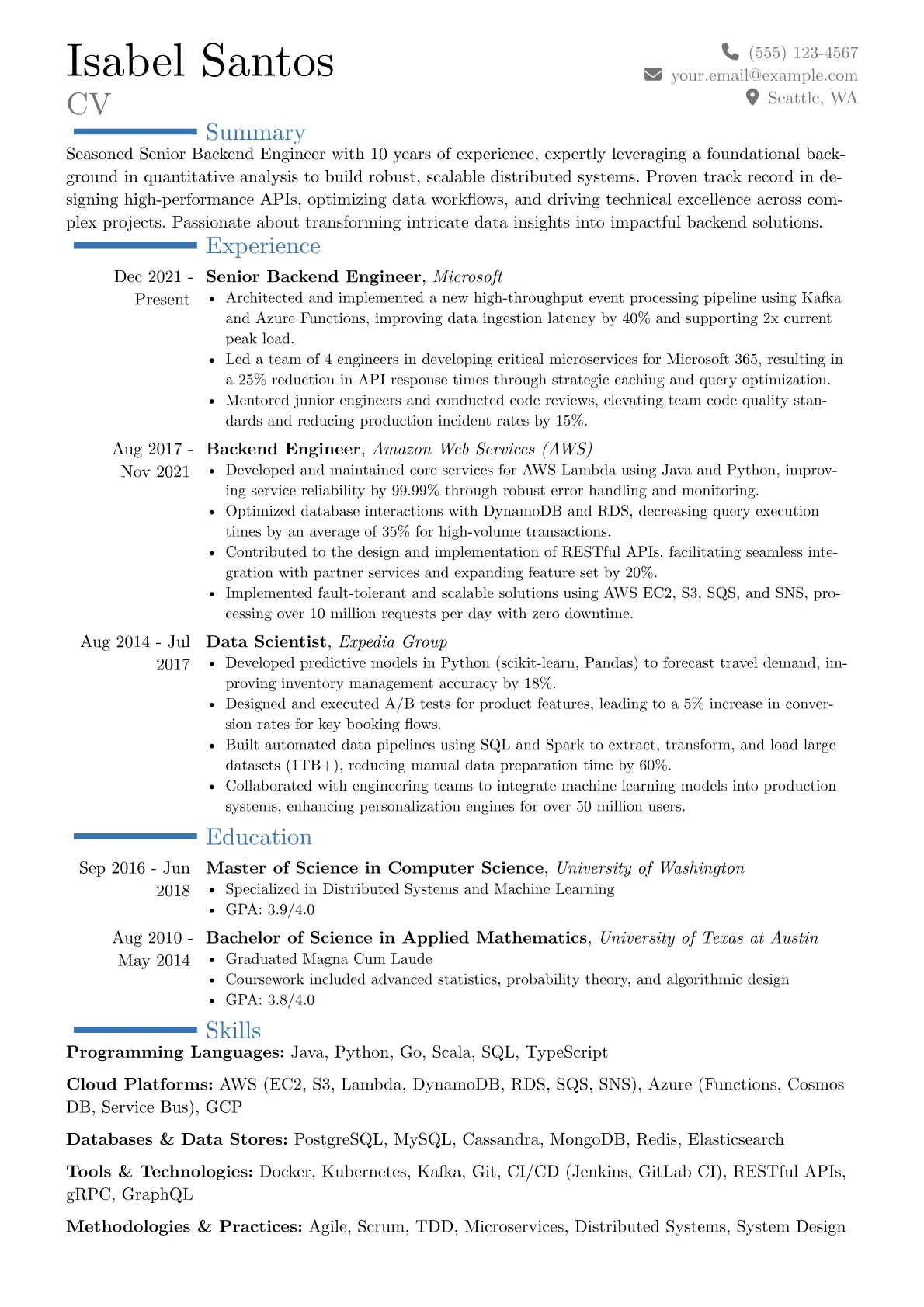 Career changer version - Page 1