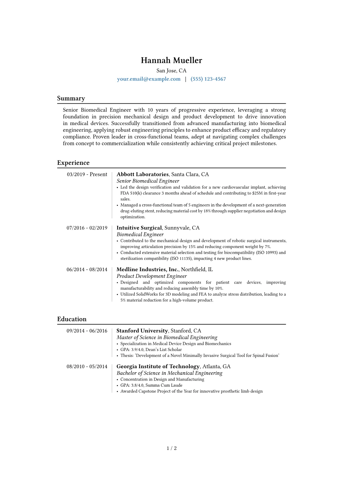 Career changer version - Page 1