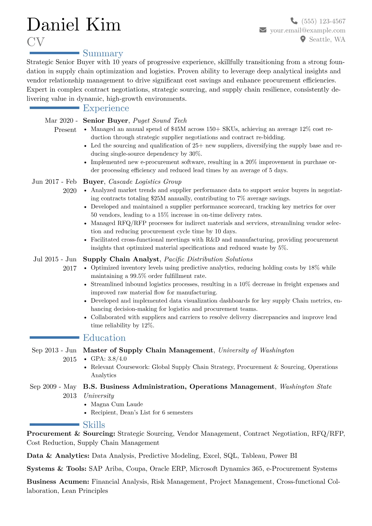 Career changer version - Page 1