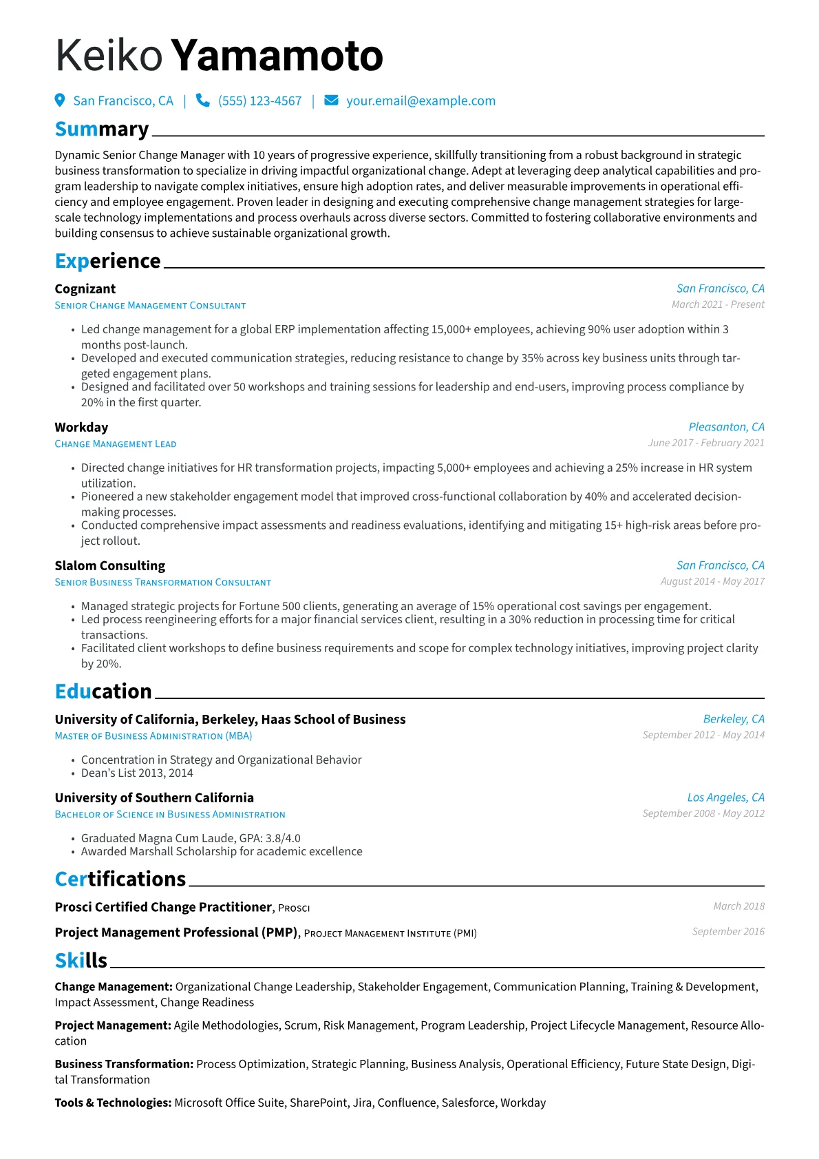 Career changer version - Page 1