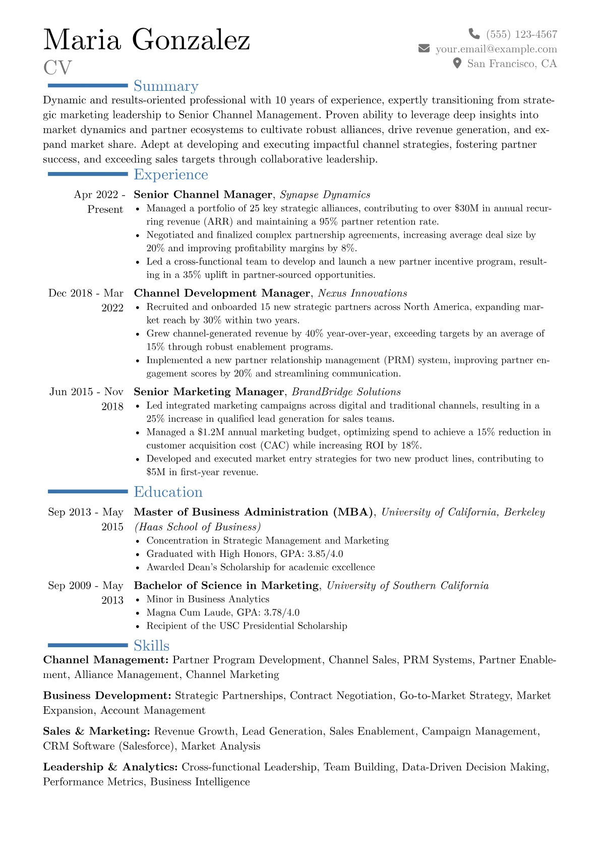 Career changer version - Page 1