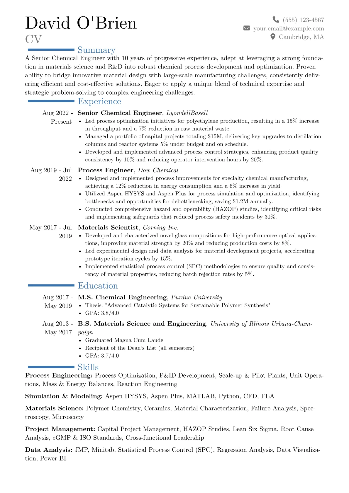 Career changer version - Page 1