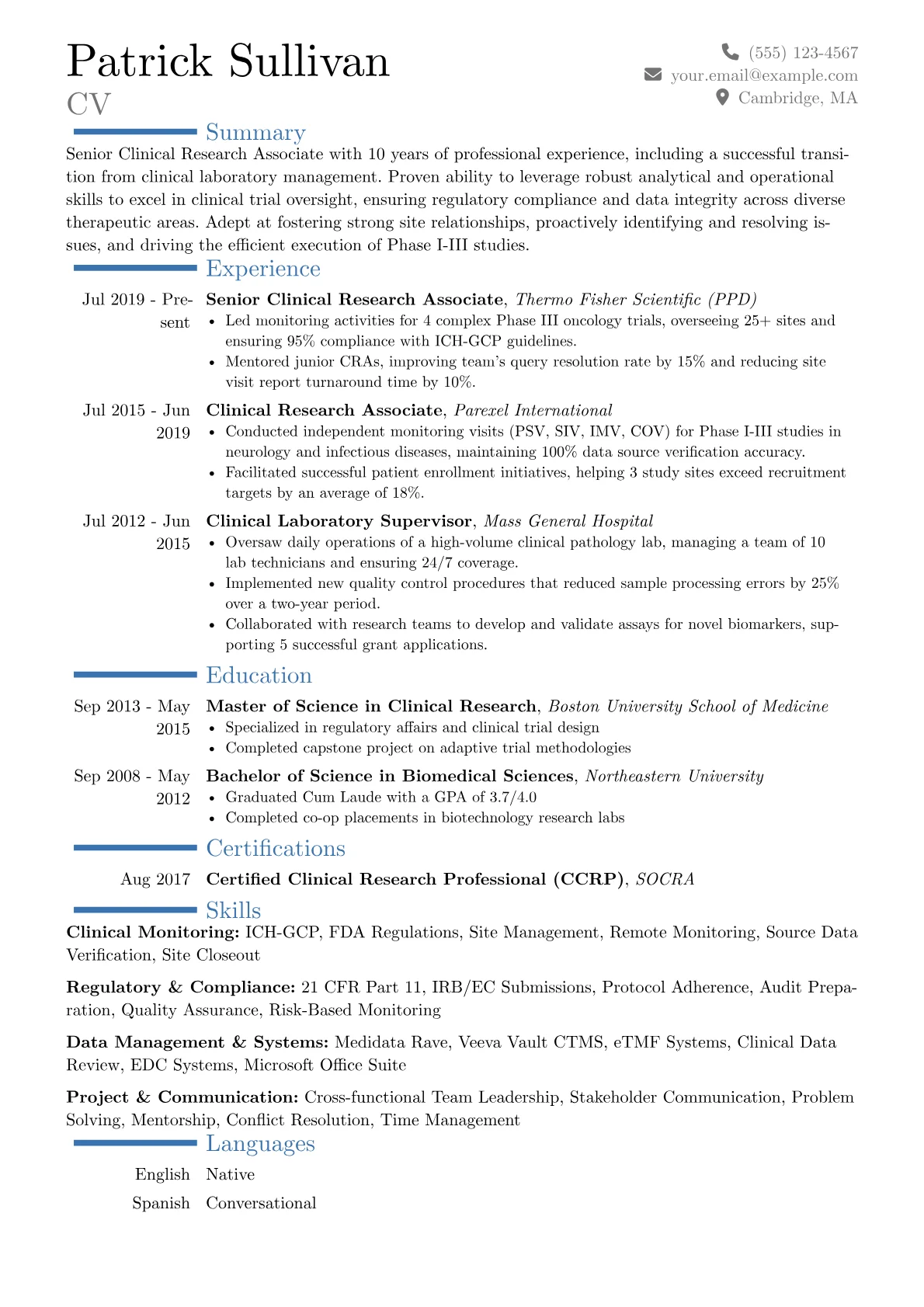 Career changer version - Page 1