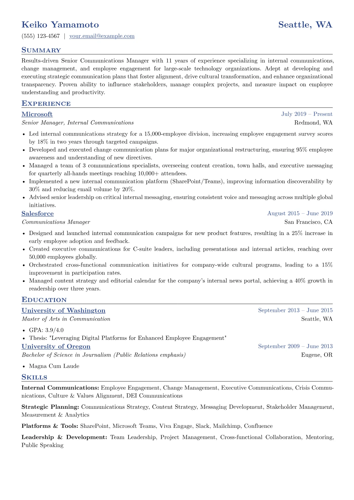 Senior Communications version - Page 1