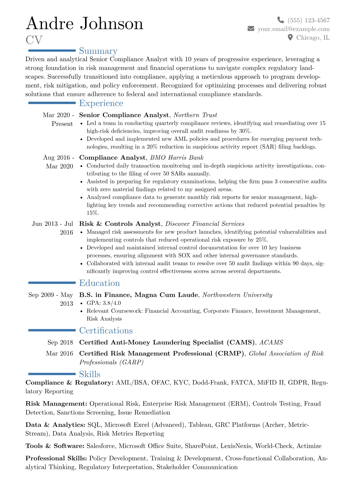 Career changer version - Page 1