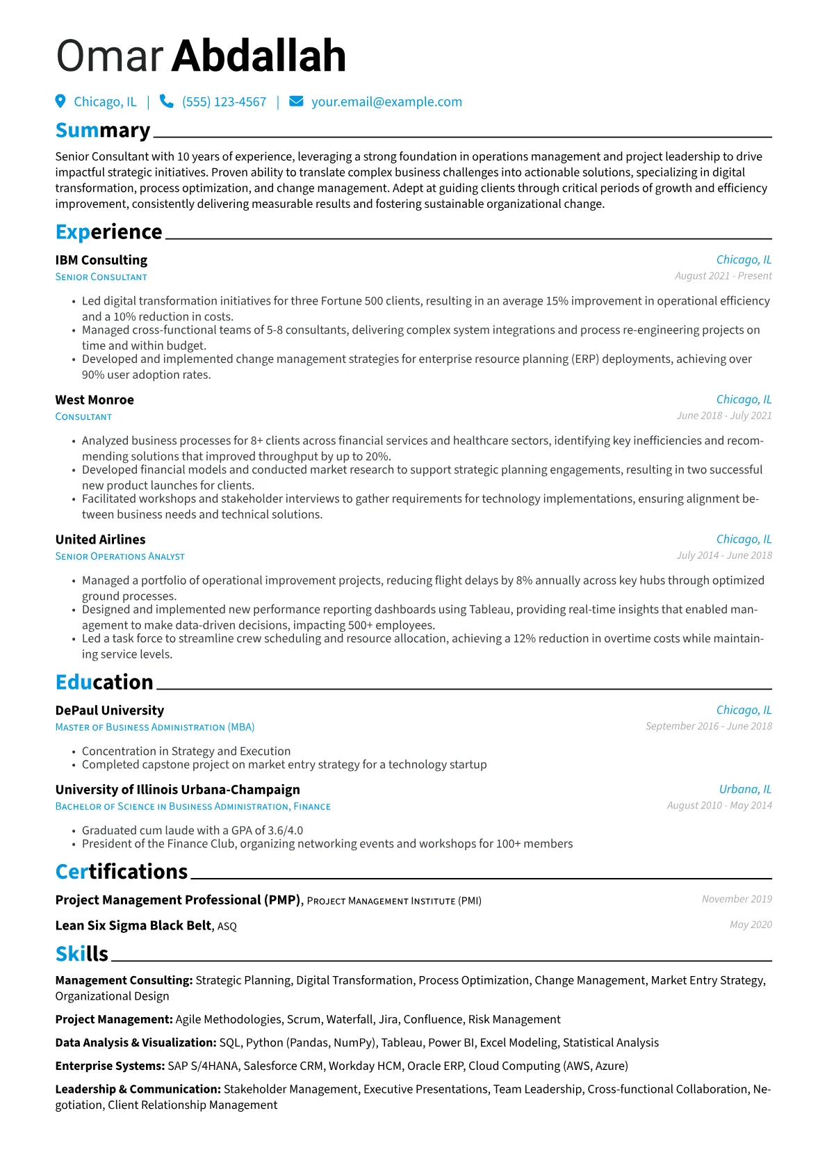 Career changer version - Page 1