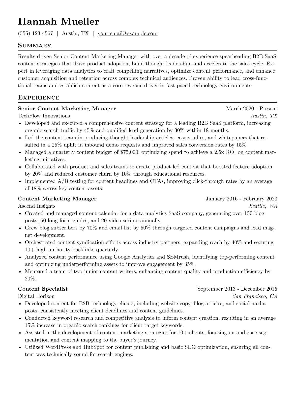 Senior Content version - Page 1
