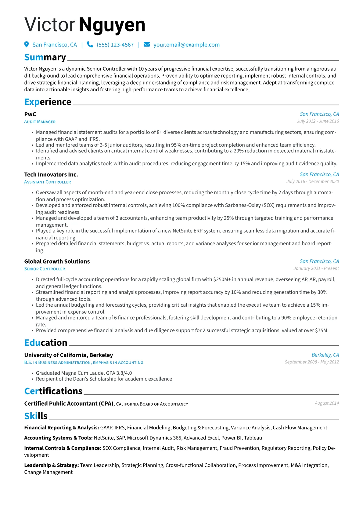 Career changer version - Page 1