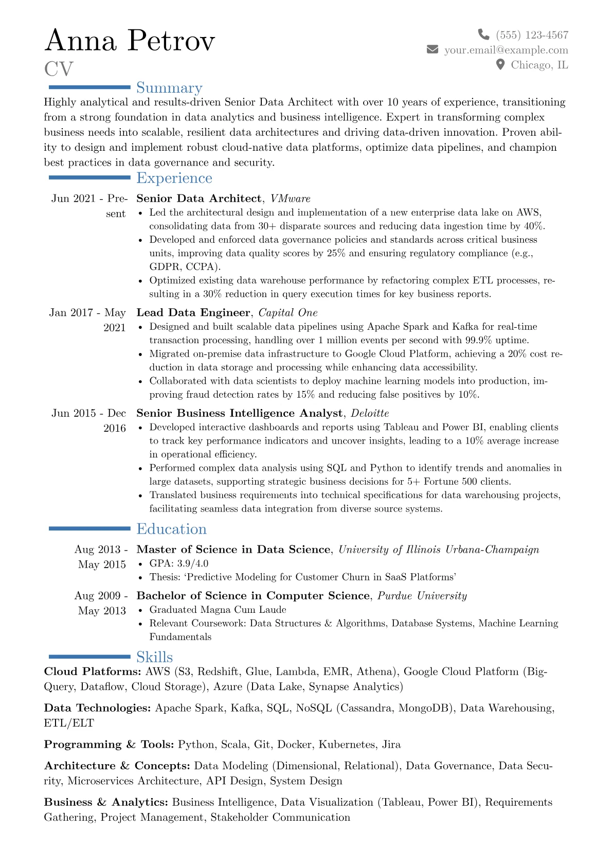 Career changer version - Page 1
