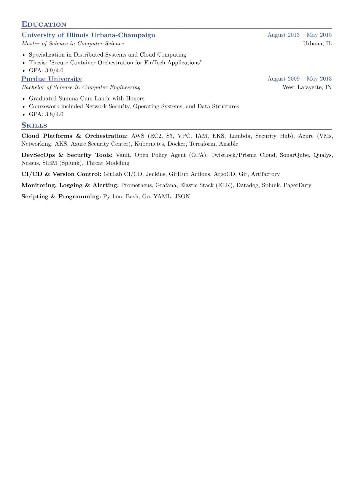 Senior DevOps Engineer version - Page 2