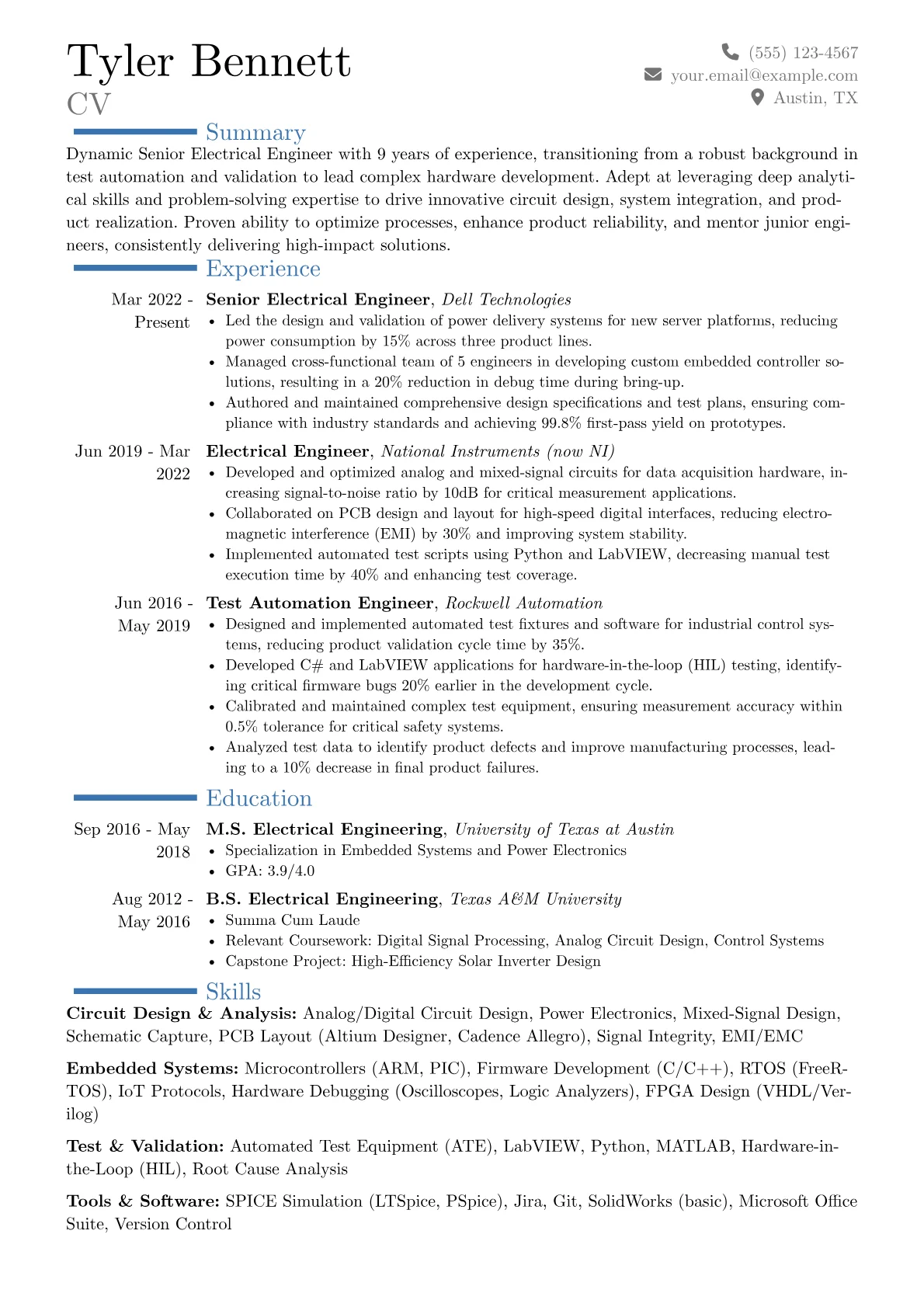 Career changer version - Page 1